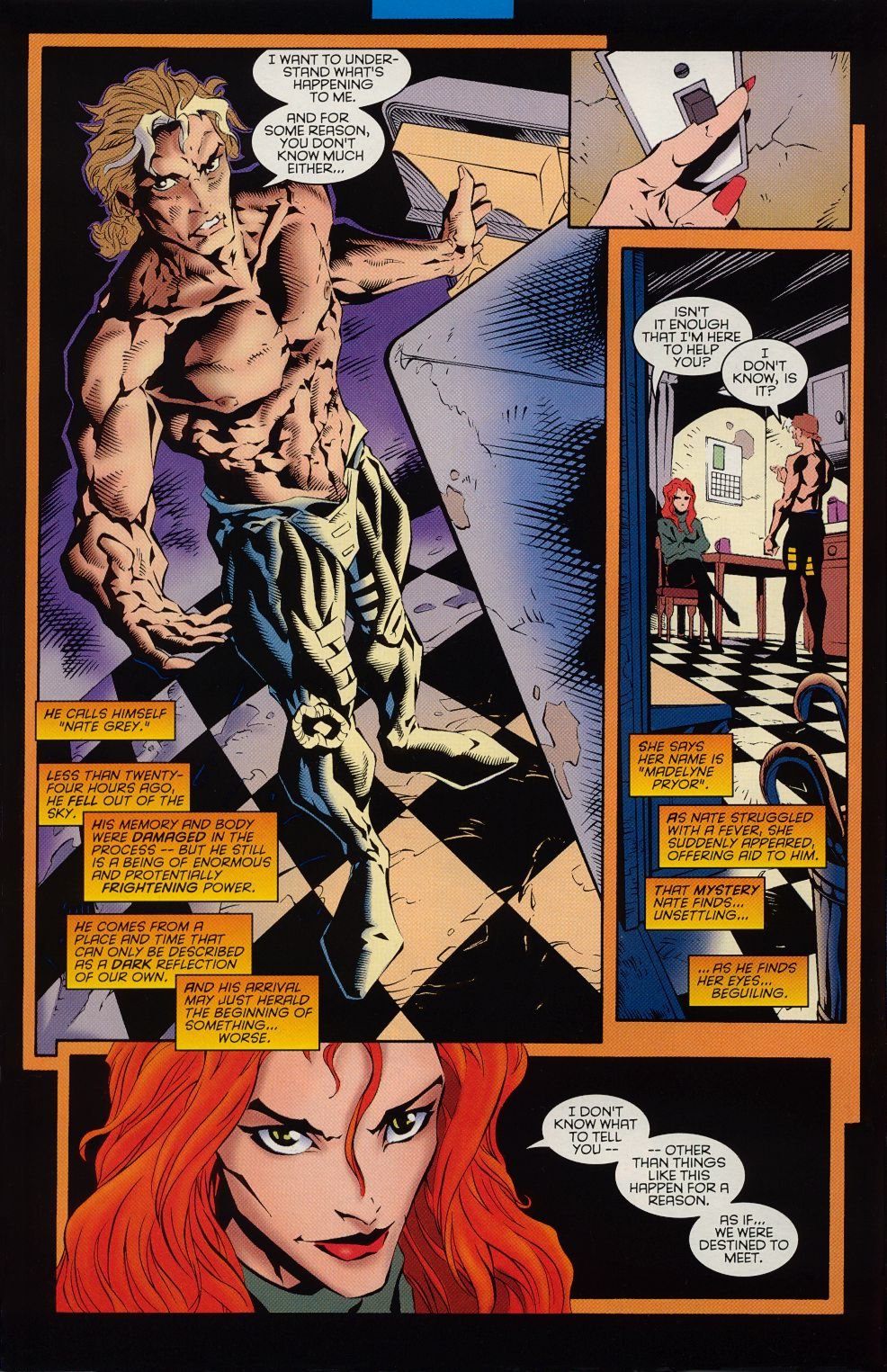 Read online X-Man comic -  Issue #6 - 6