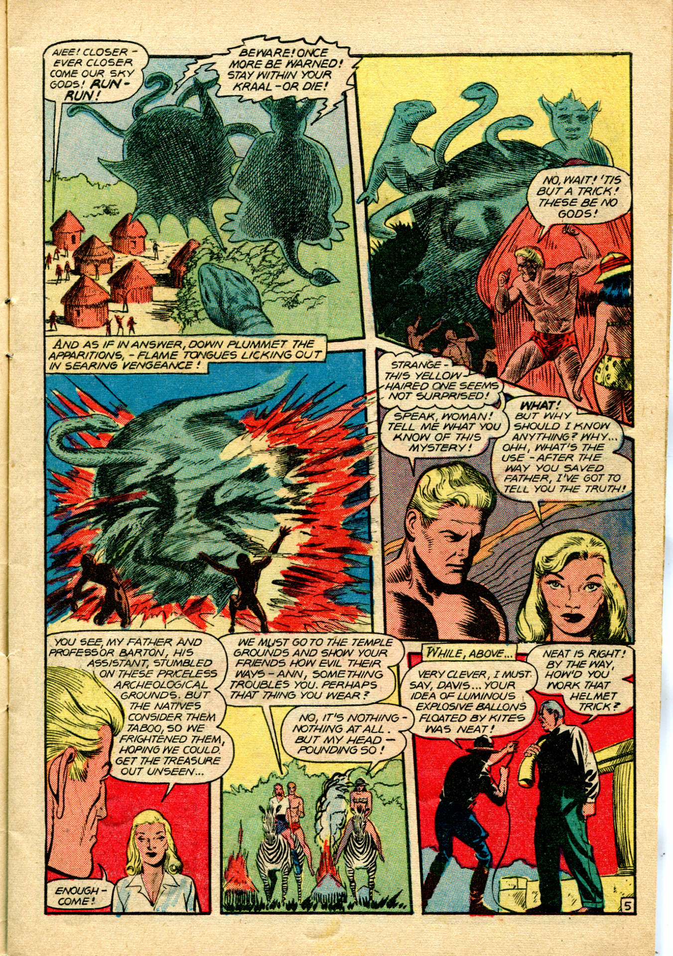 Read online Jungle Comics comic -  Issue #95 - 8