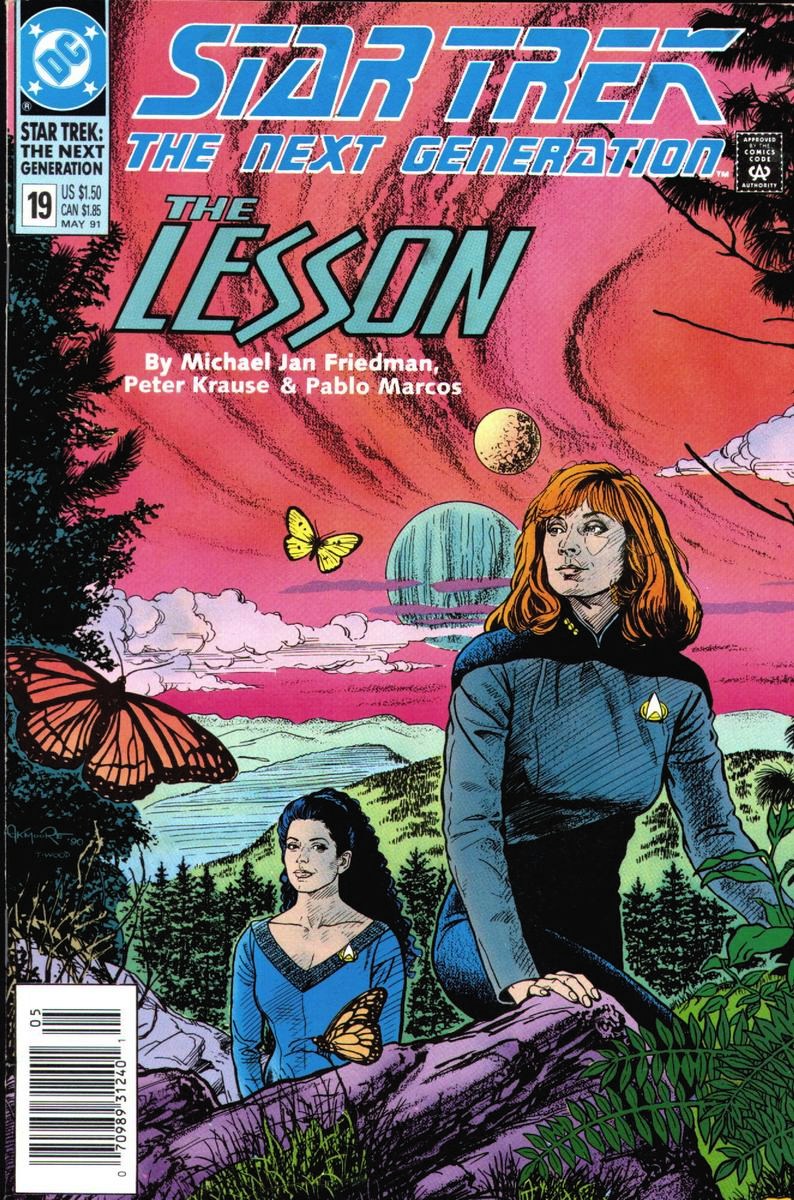 Read online Star Trek: The Next Generation (1989) comic -  Issue #19 - 1