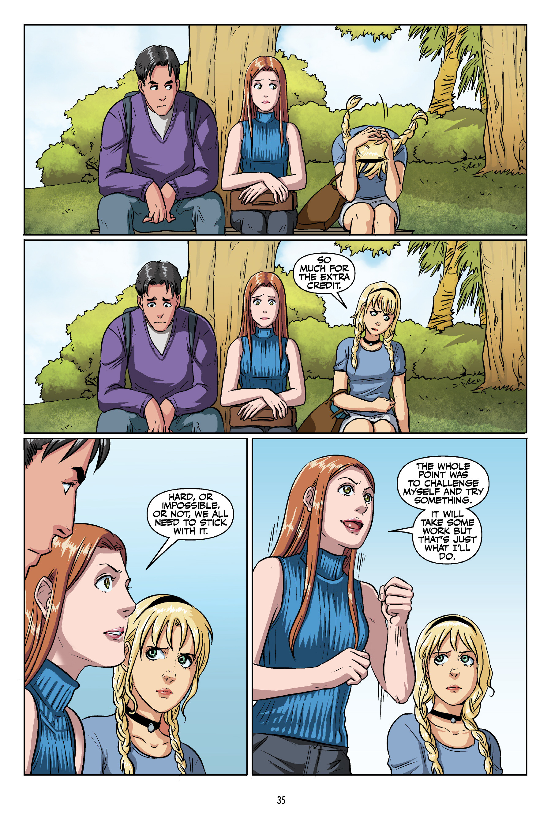 Read online Buffy: The High School Years - Glutton For Punishment comic -  Issue # Full - 35