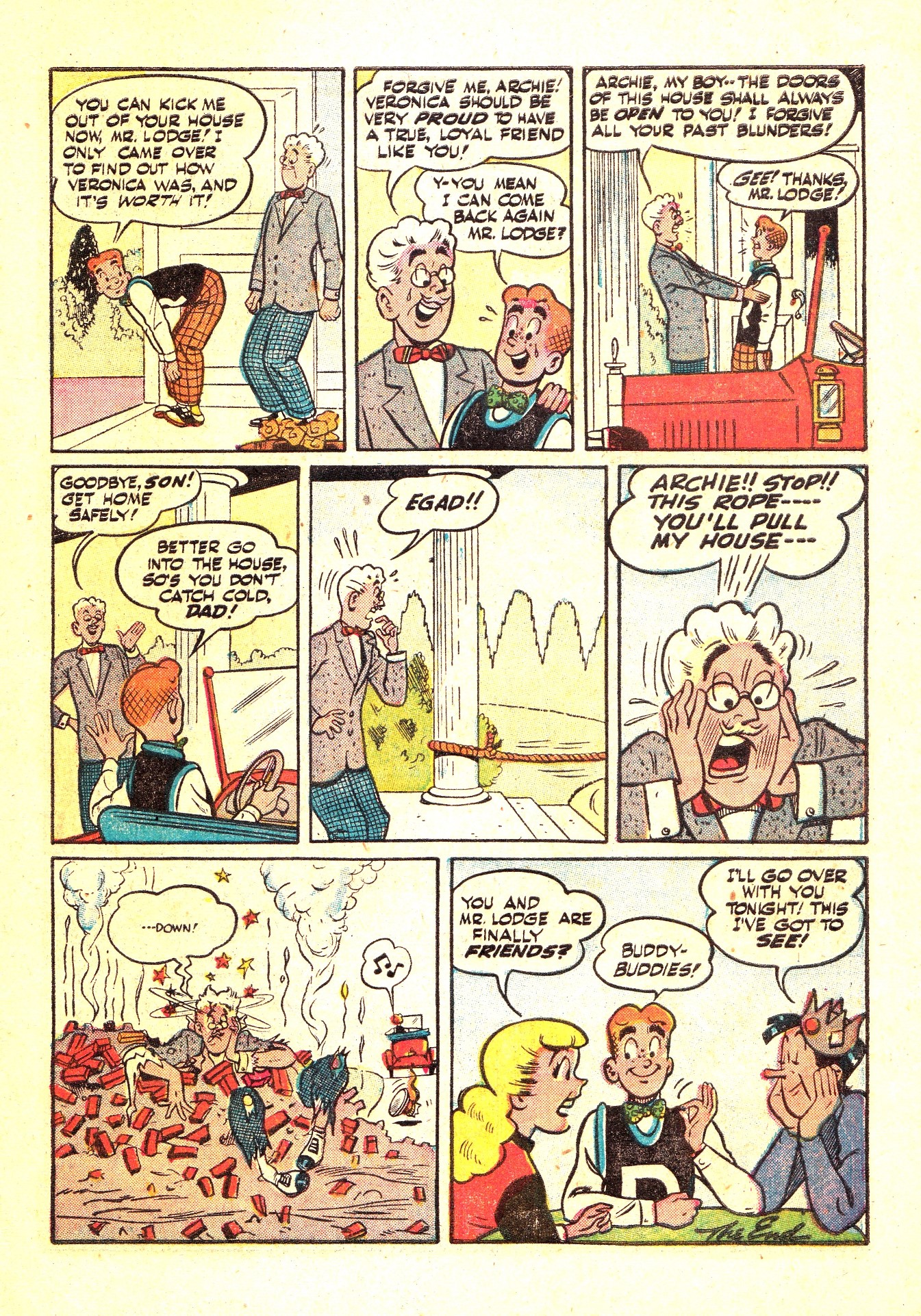 Read online Pep Comics comic -  Issue #110 - 5