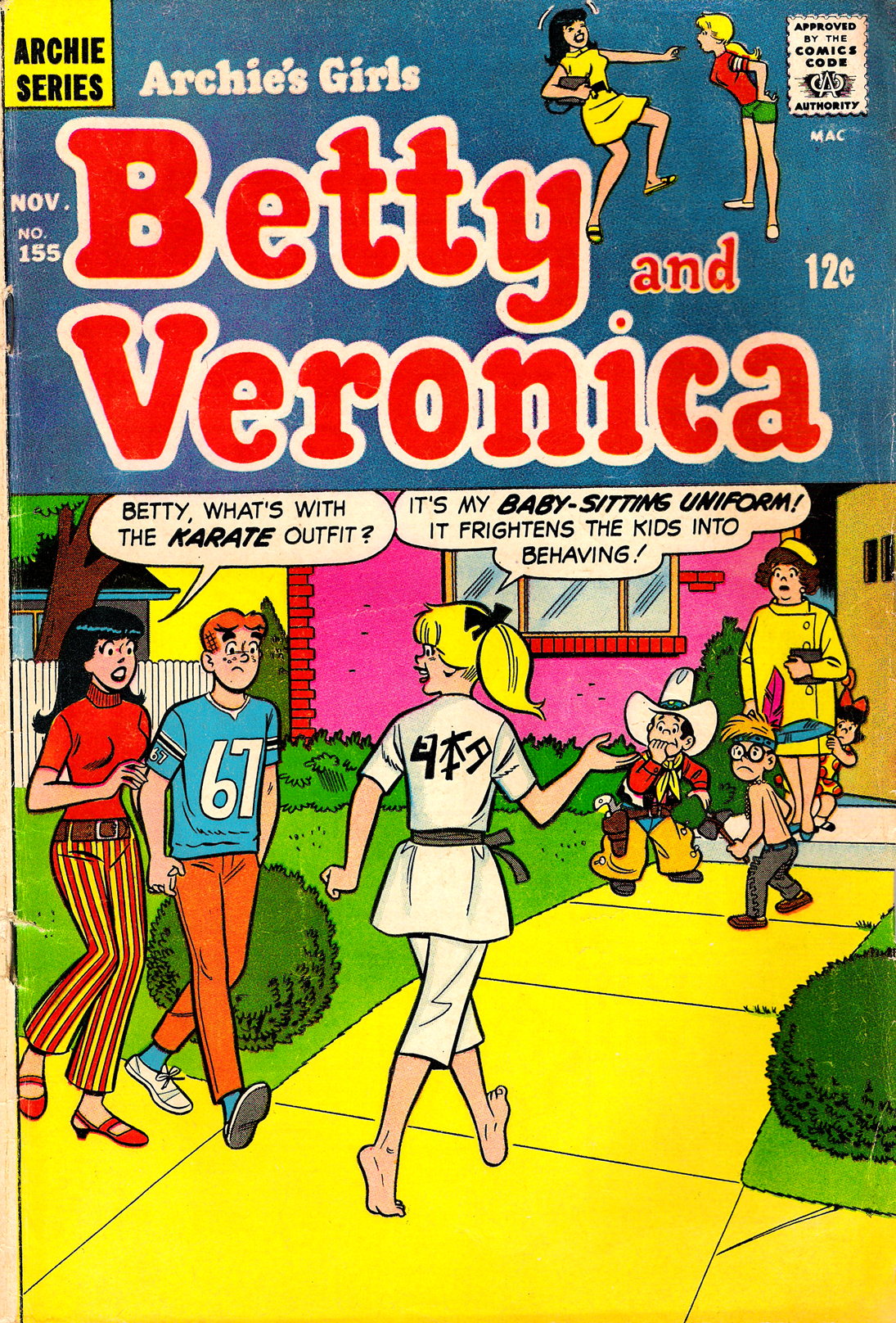 Read online Archie's Girls Betty and Veronica comic -  Issue #155 - 1
