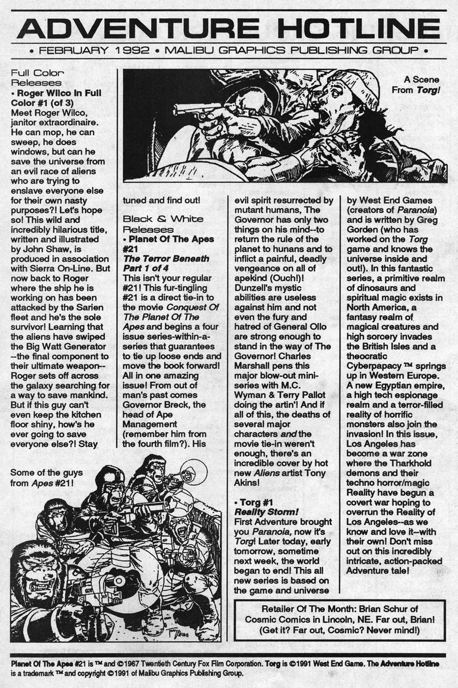 Read online Torg comic -  Issue #1 - 27