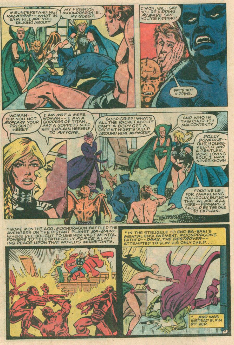 Read online The Defenders (1972) comic -  Issue #125 - 10