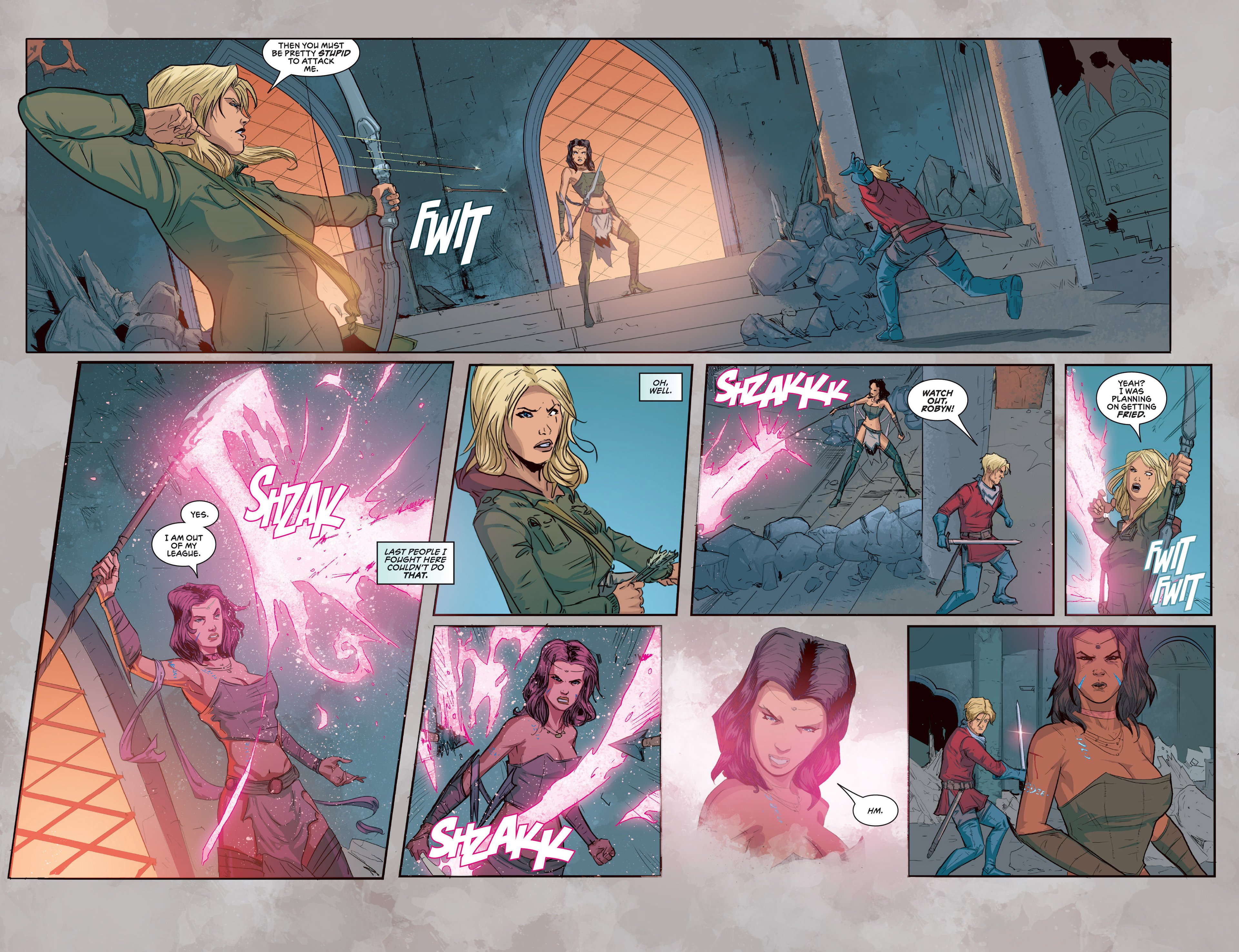 Read online Grimm Fairy Tales presents Robyn Hood: Wanted comic -  Issue #3 - 4