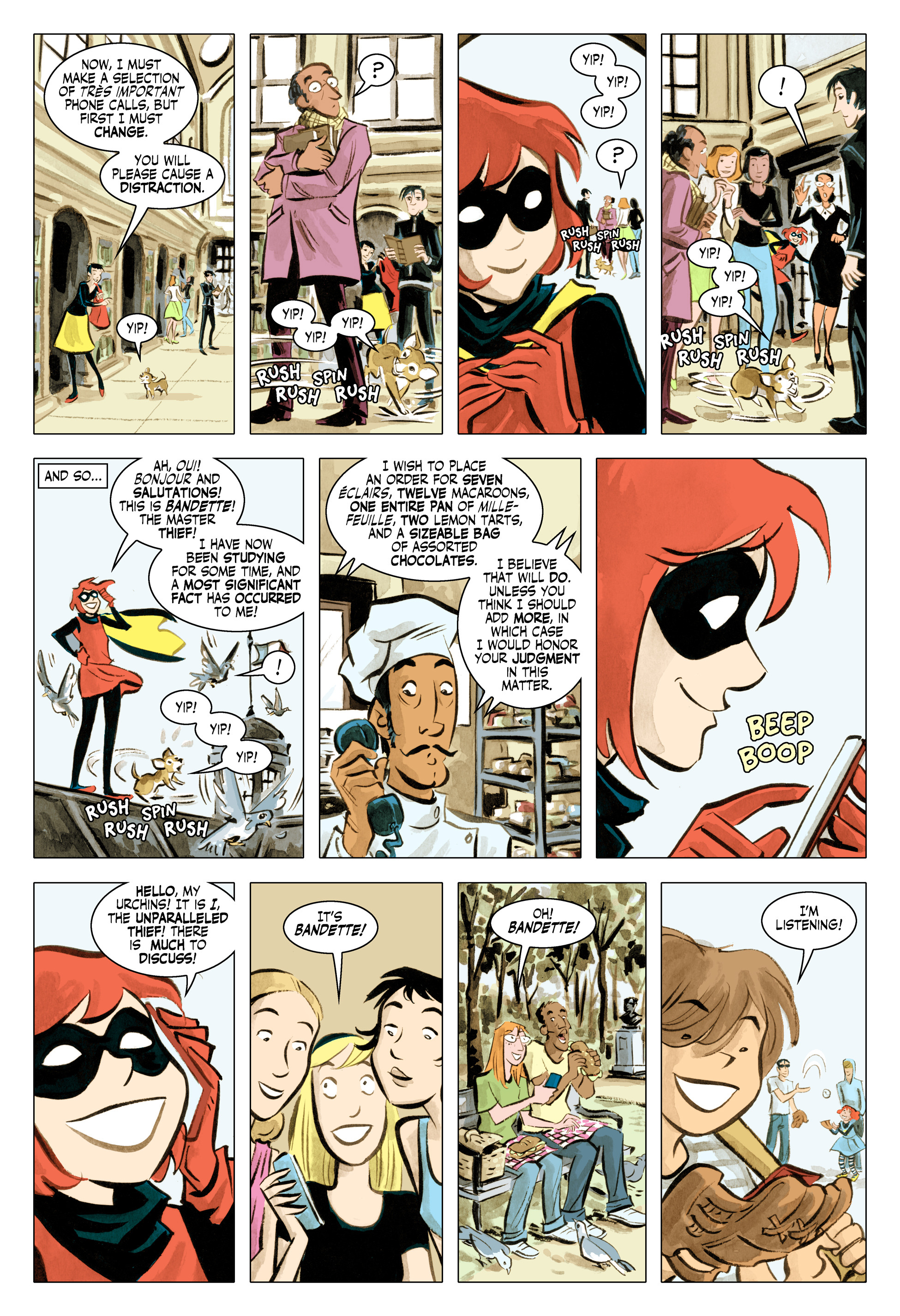 Read online Bandette (2012) comic -  Issue #15 - 15