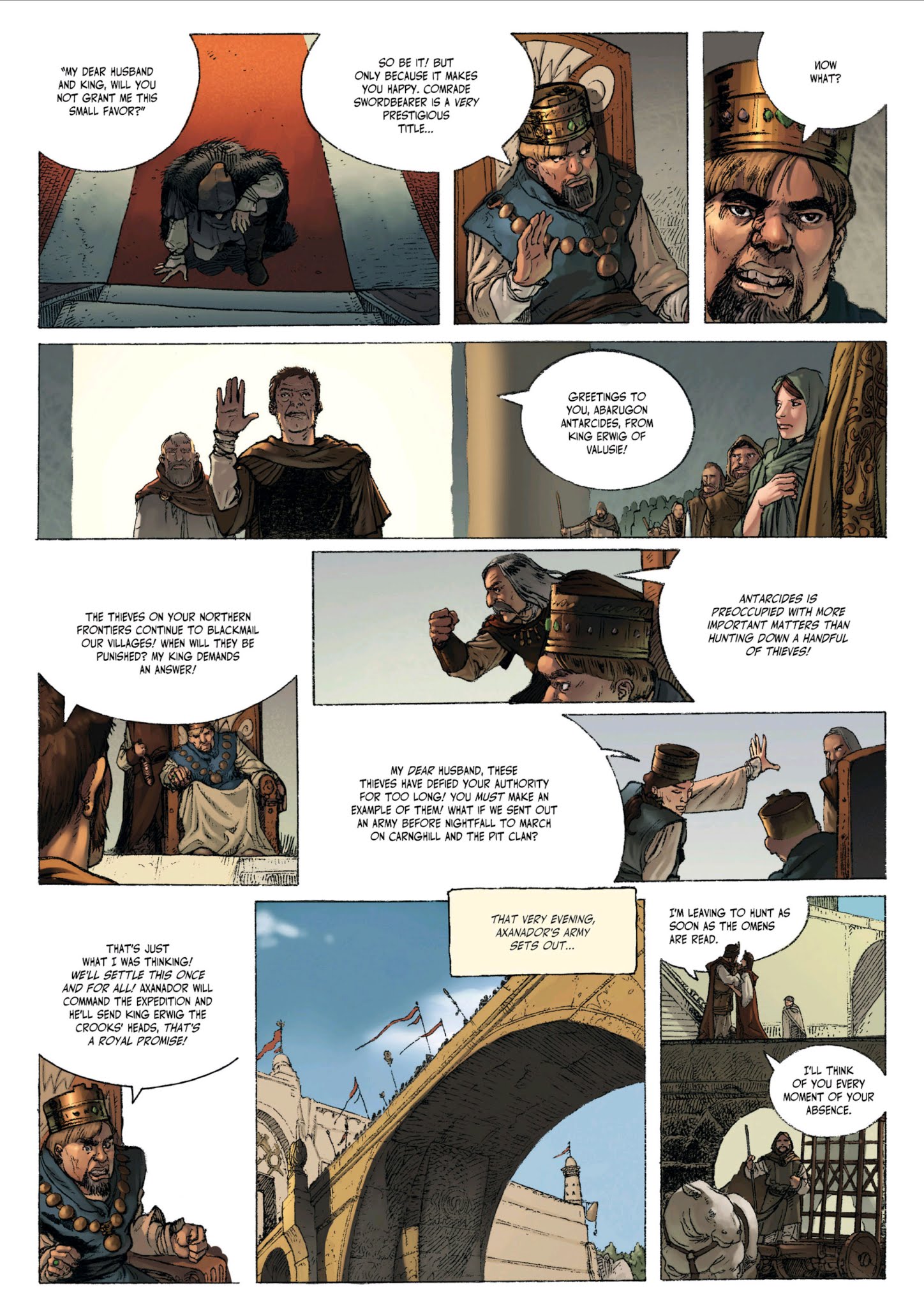 Read online Throne of Ice comic -  Issue #1 - 18