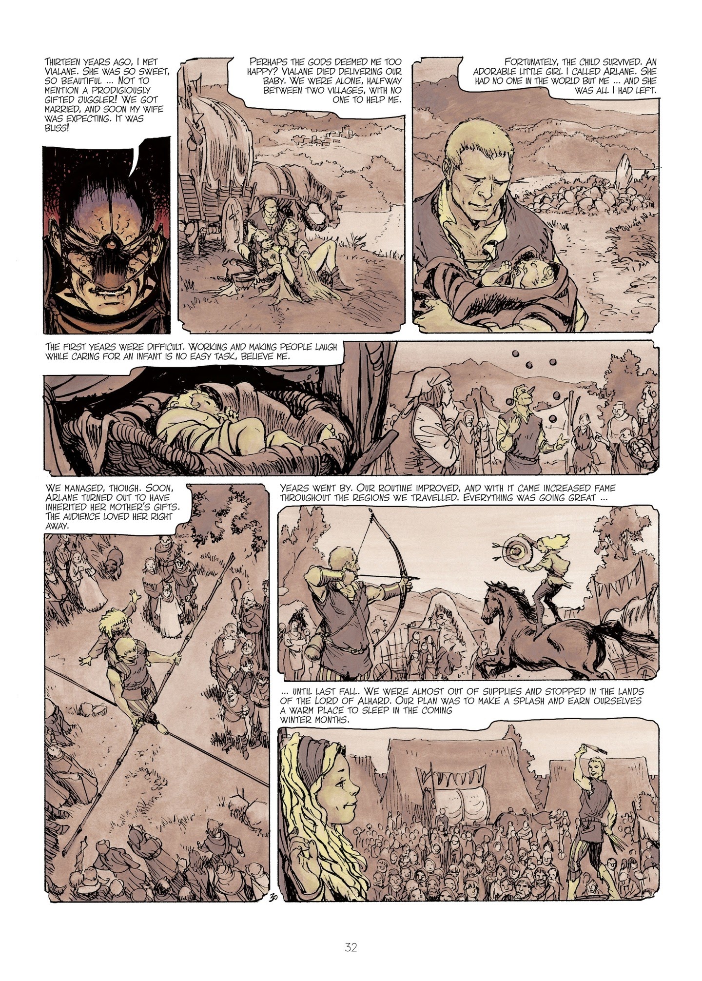 Read online Thorgal - Kriss of Valnor: I Forget Nothing! comic -  Issue # Full - 34