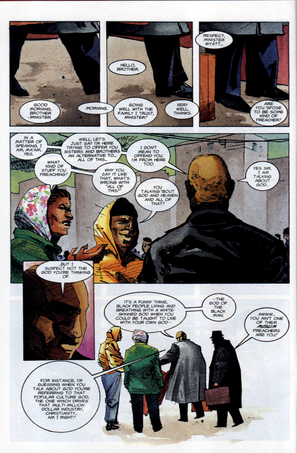 Read online Wise Son: The White Wolf comic -  Issue #1 - 9