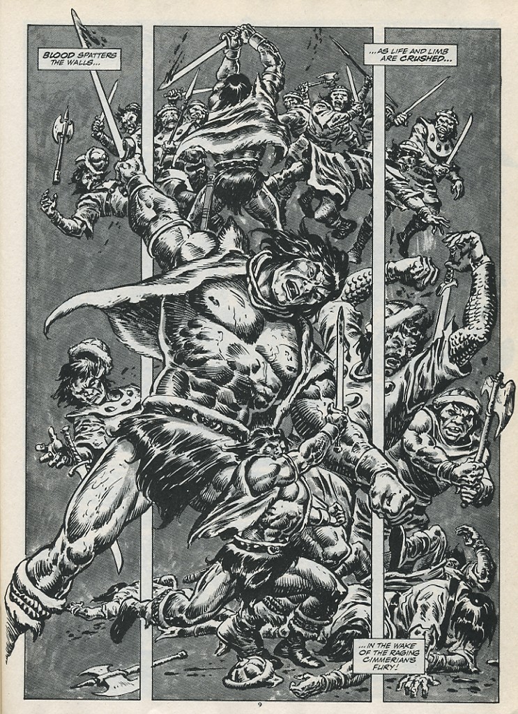 Read online The Savage Sword Of Conan comic -  Issue #187 - 11