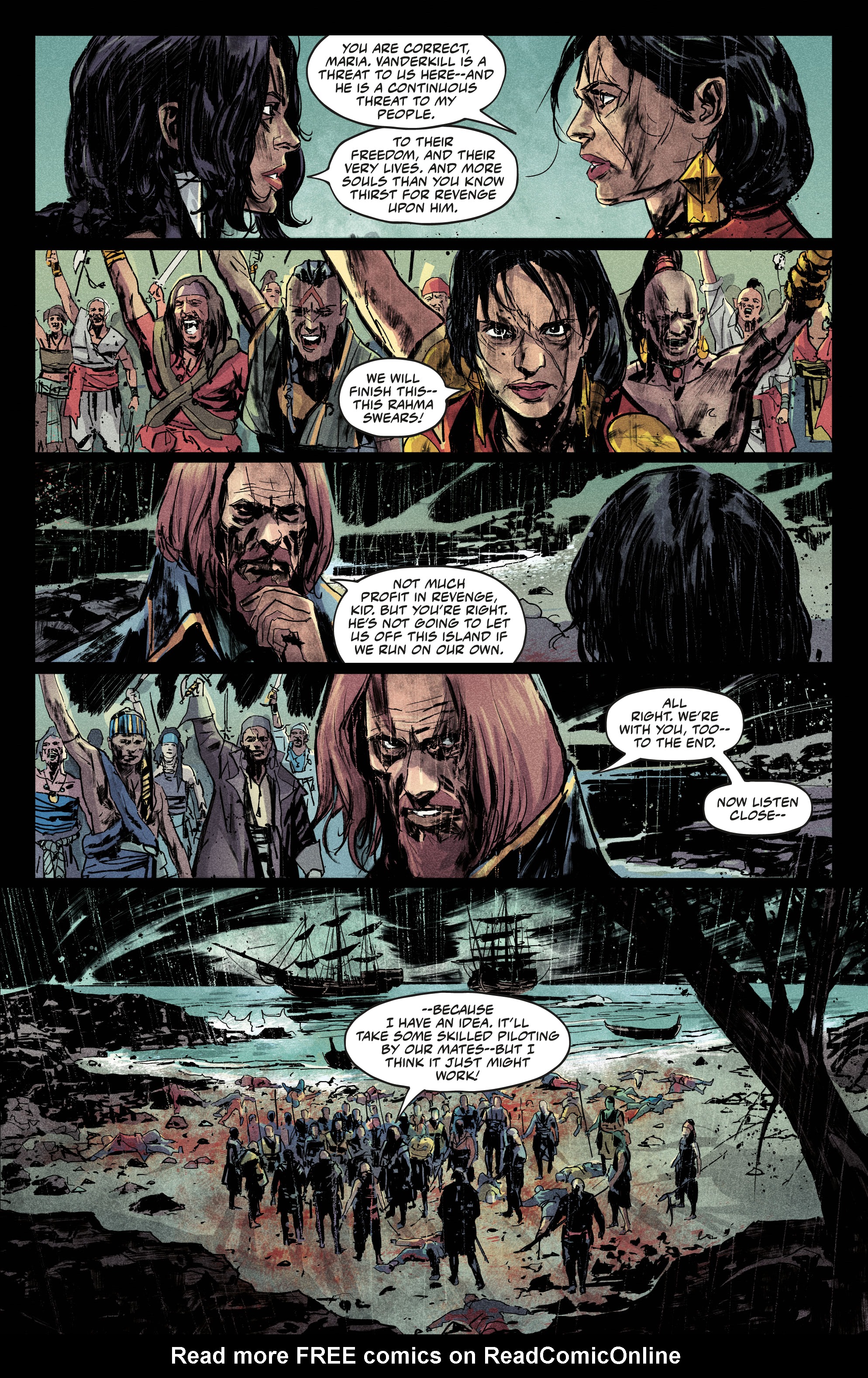 Read online Skull and Bones: Savage Storm comic -  Issue #3 - 9