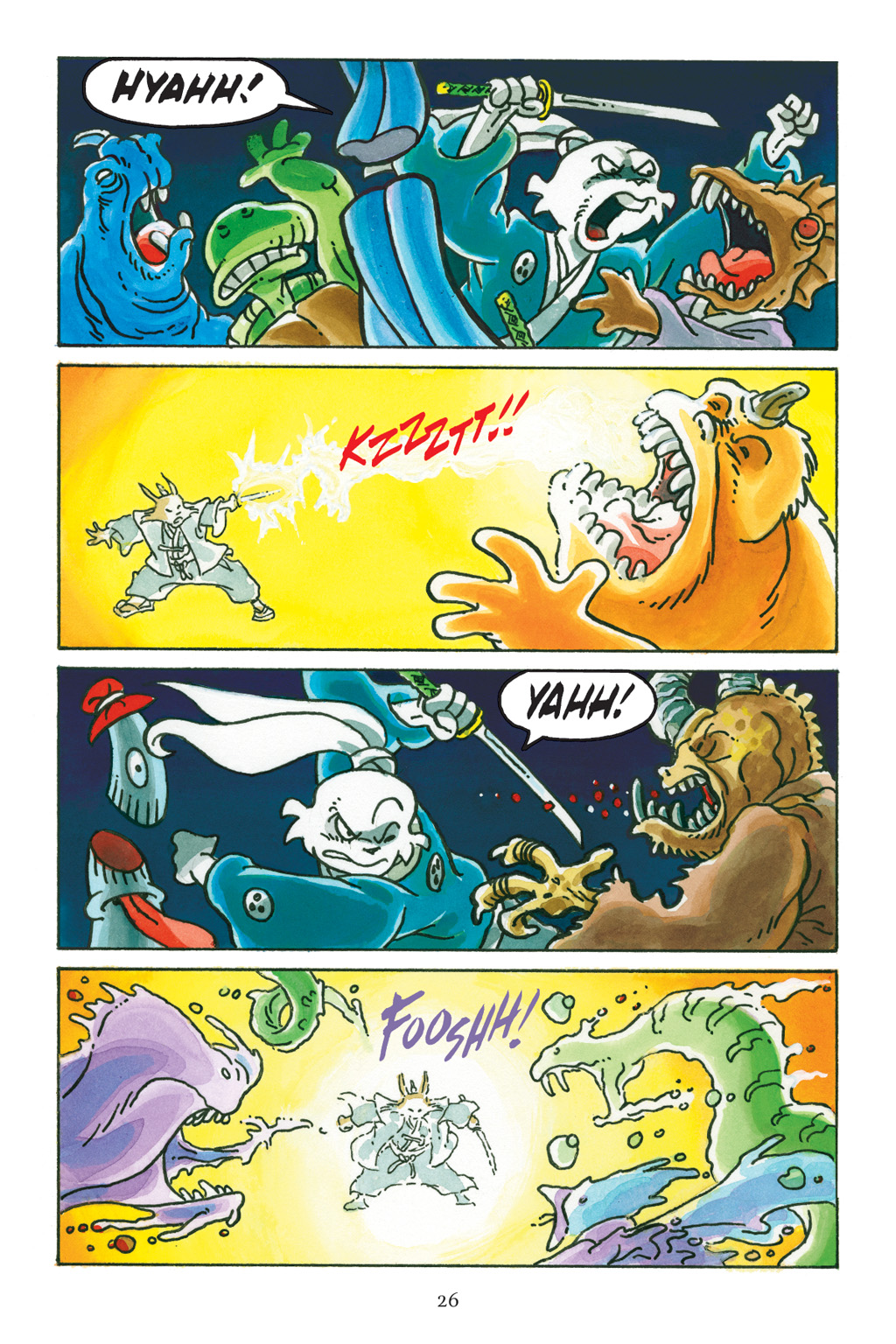 Read online Usagi Yojimbo: Yokai comic -  Issue # Full - 26