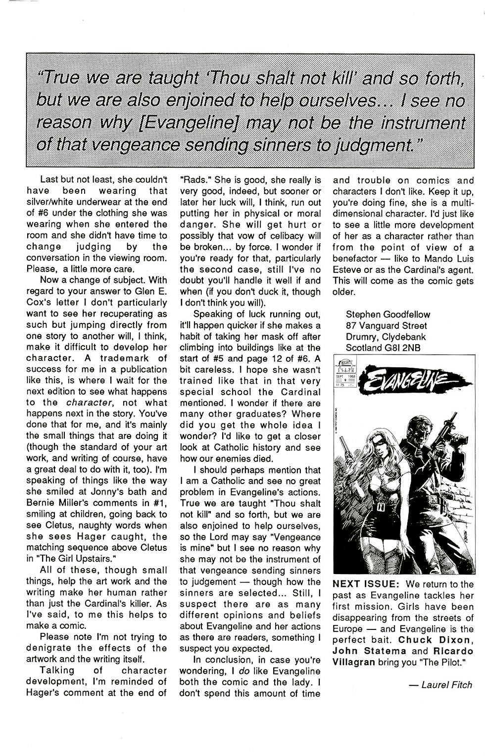 Read online Evangeline comic -  Issue #8 - 31