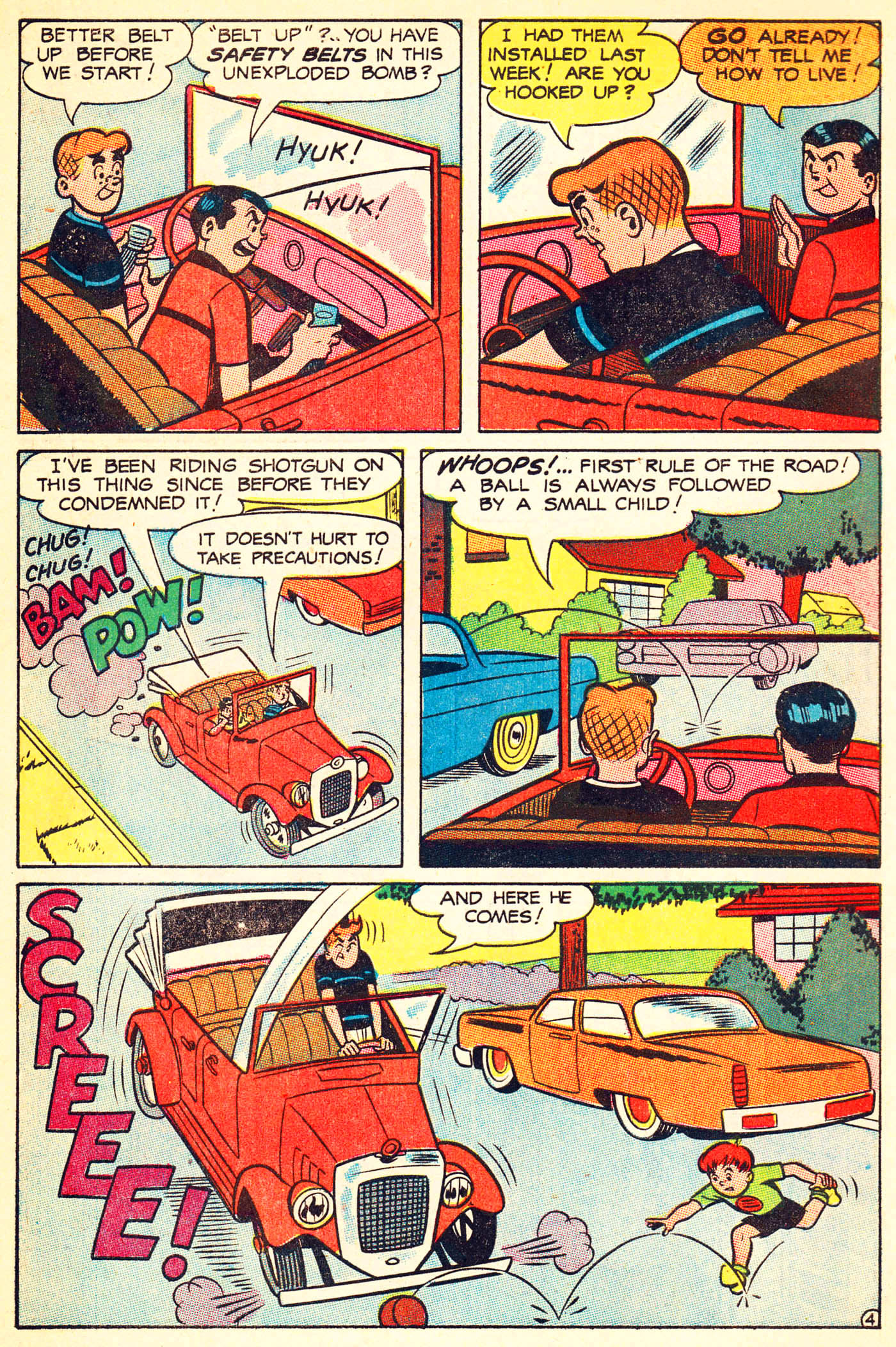 Read online Pep Comics comic -  Issue #208 - 6