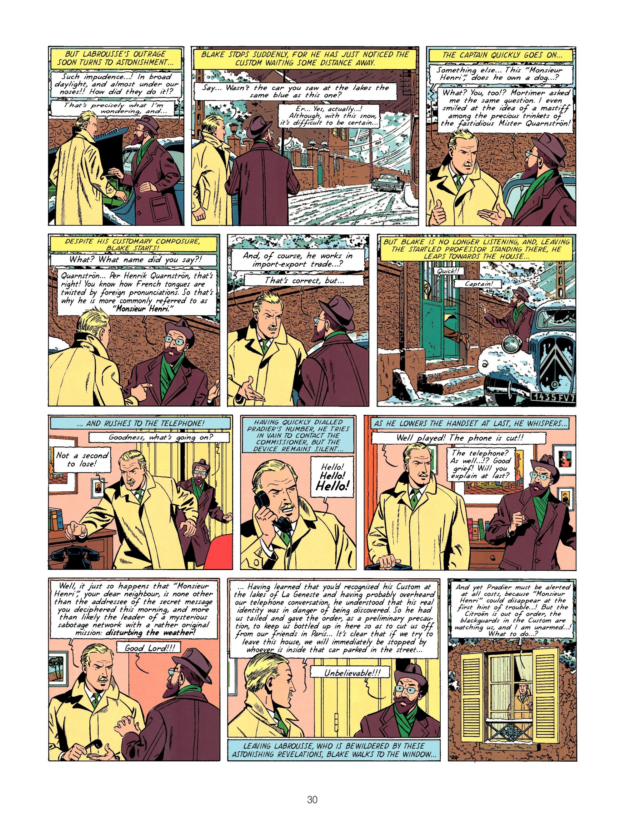 Read online Blake & Mortimer comic -  Issue #6 - 30