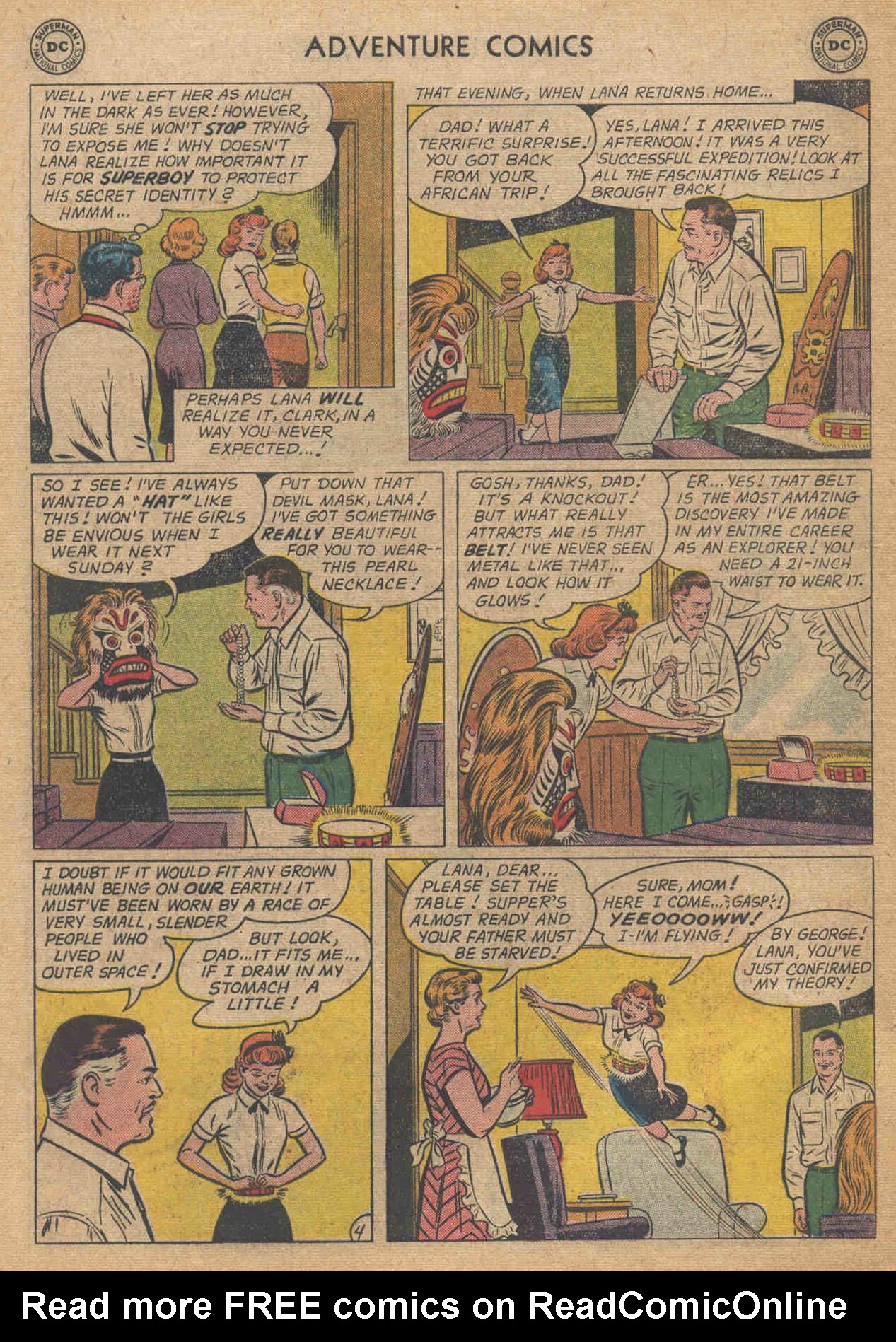 Read online Adventure Comics (1938) comic -  Issue #285 - 6