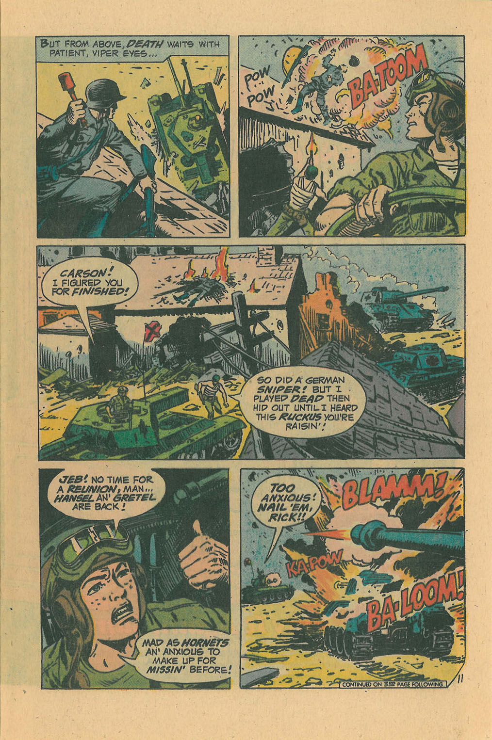Read online G.I. Combat (1952) comic -  Issue #171 - 17