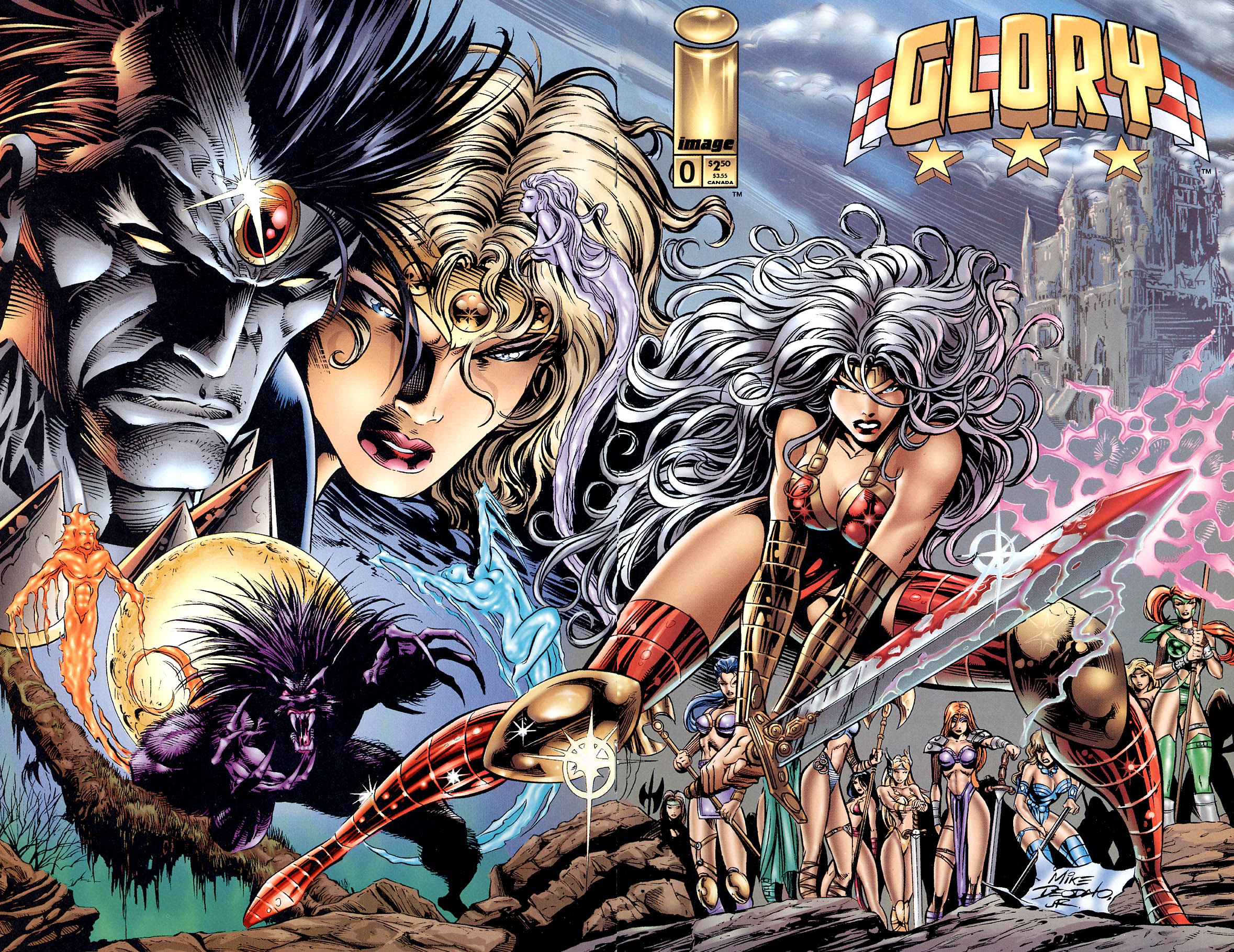 Read online Glory comic -  Issue #0 - 1