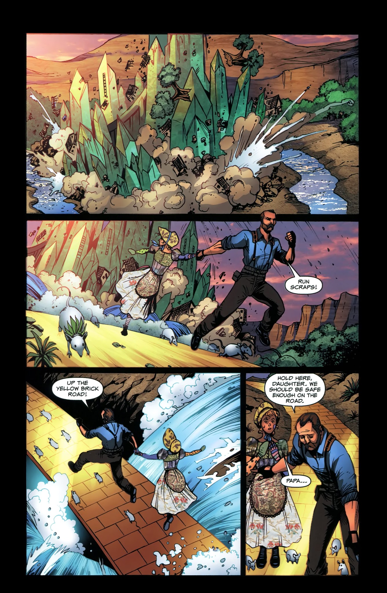 Read online Legend of Oz: The Wicked West comic -  Issue #17 - 21