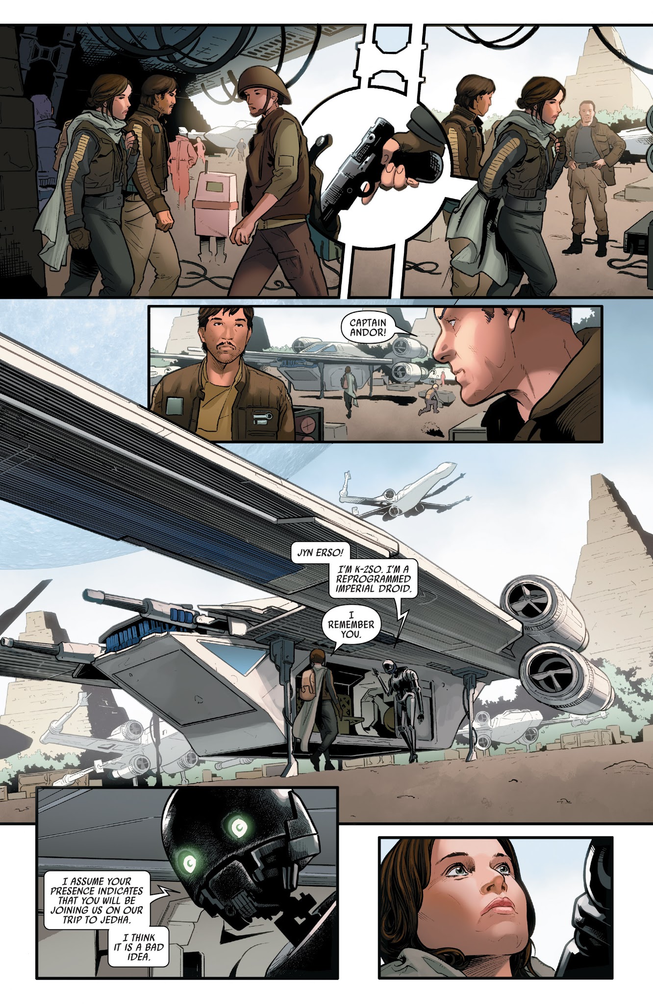 Read online Star Wars: Rogue One Adaptation comic -  Issue # _TPB - 30