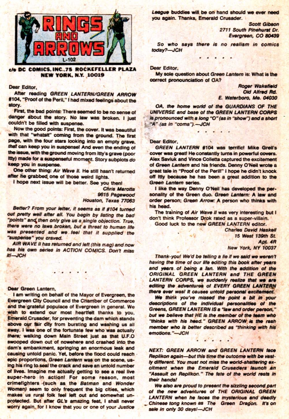 Read online Green Lantern (1960) comic -  Issue #108 - 19