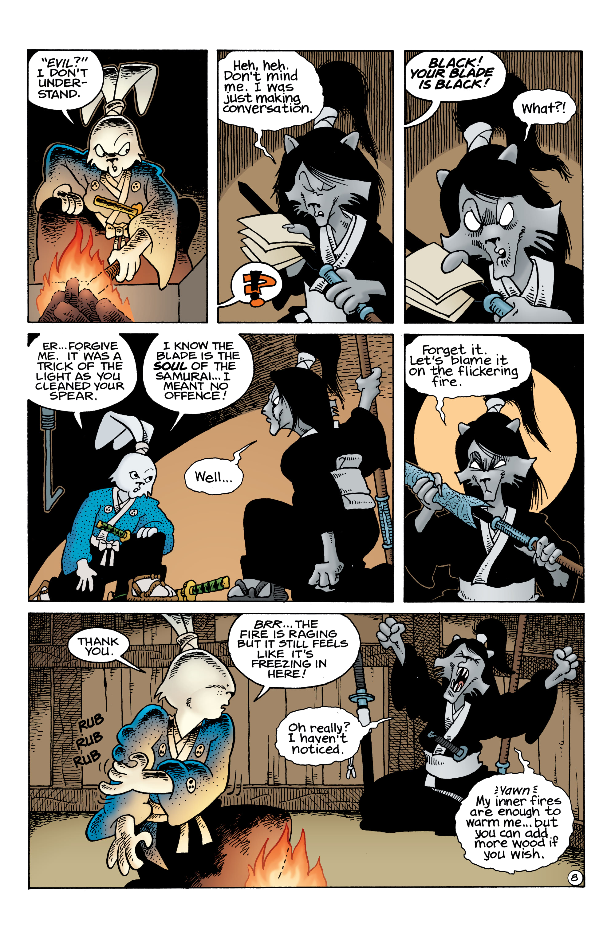 Read online Usagi Yojimbo: Wanderer’s Road comic -  Issue #4 - 10