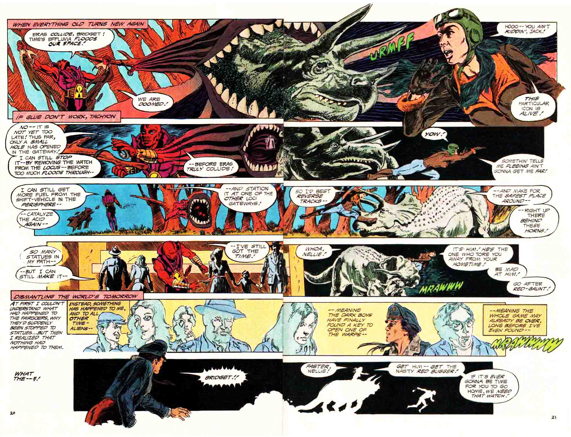Read online Aztec Ace comic -  Issue #5 - 19