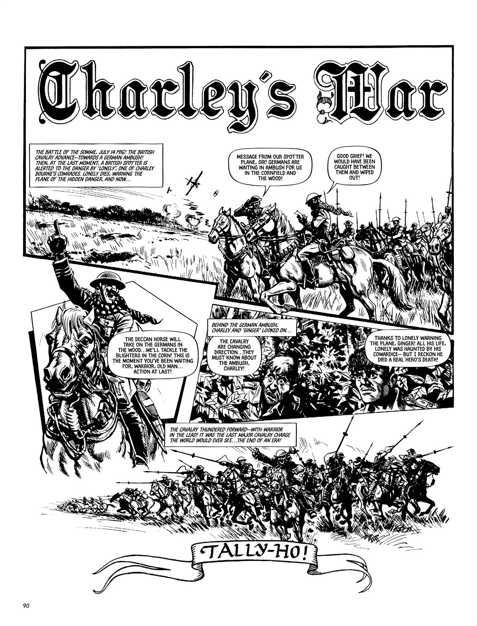 Read online Charley's War: The Definitive Collection comic -  Issue # TPB - 90