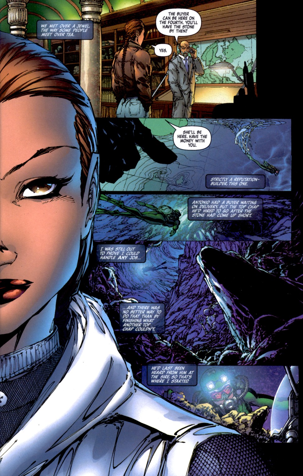 Read online Fathom (1998) comic -  Issue #14 - 3