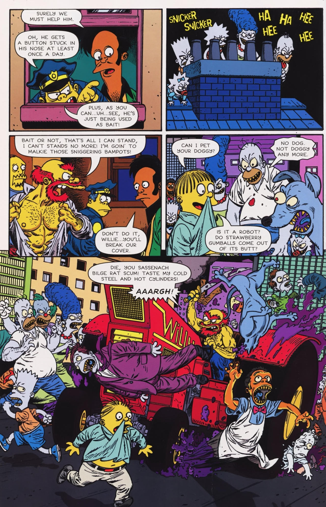 Read online Treehouse of Horror comic -  Issue #14 - 15