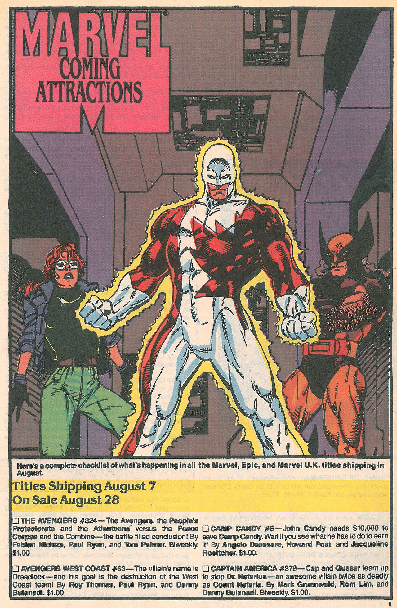 Read online Marvel Age comic -  Issue #92 - 3