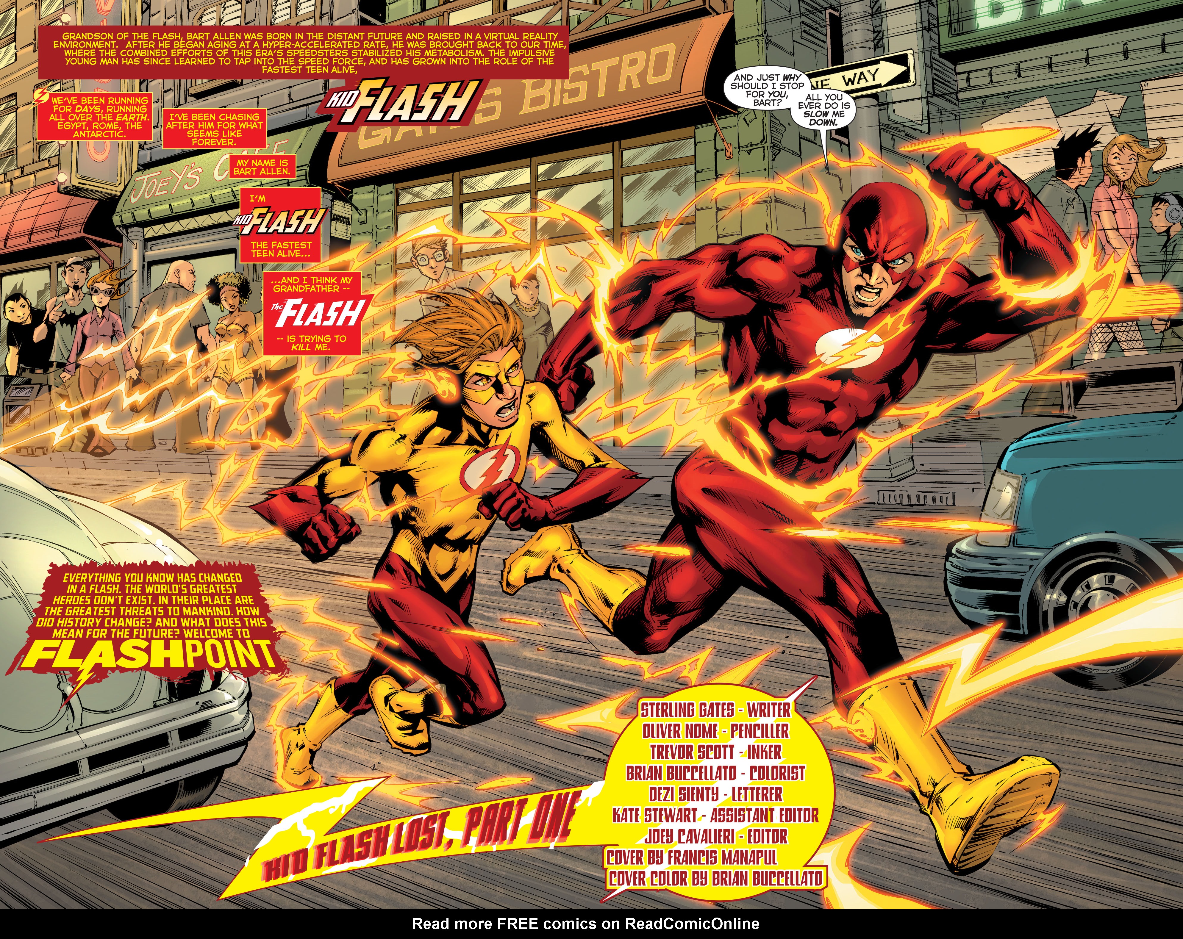 Read online Flashpoint: Kid Flash Lost comic -  Issue #1 - 5