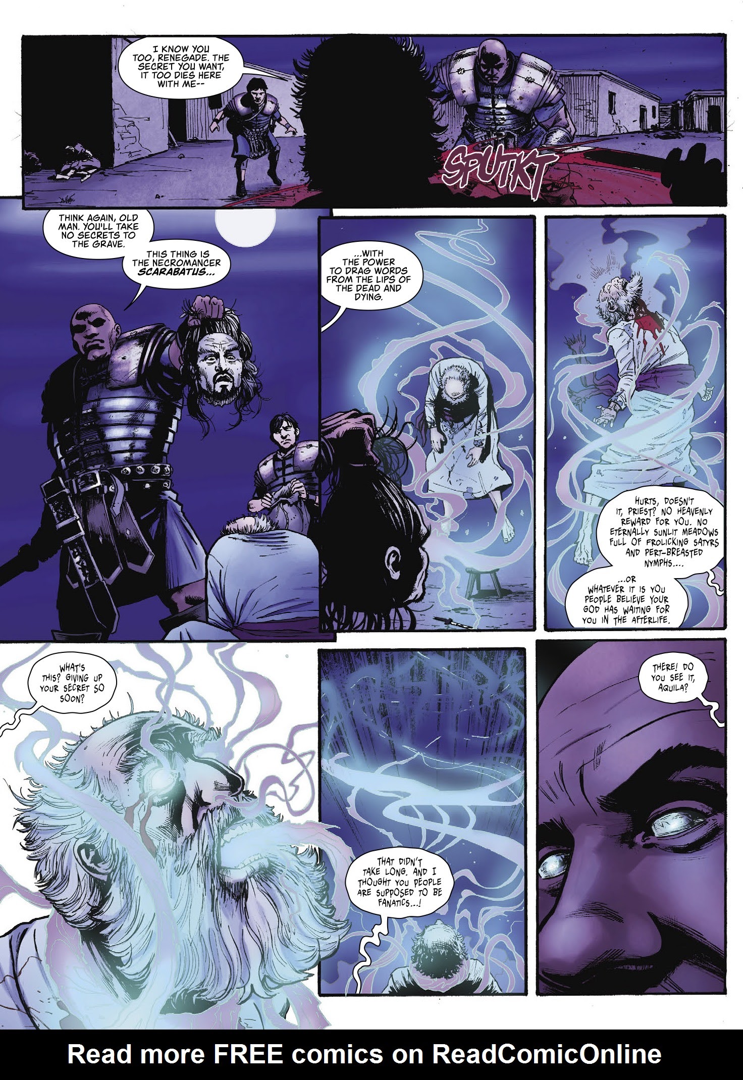 Read online Aquila: The Burning Fields comic -  Issue # TPB - 62