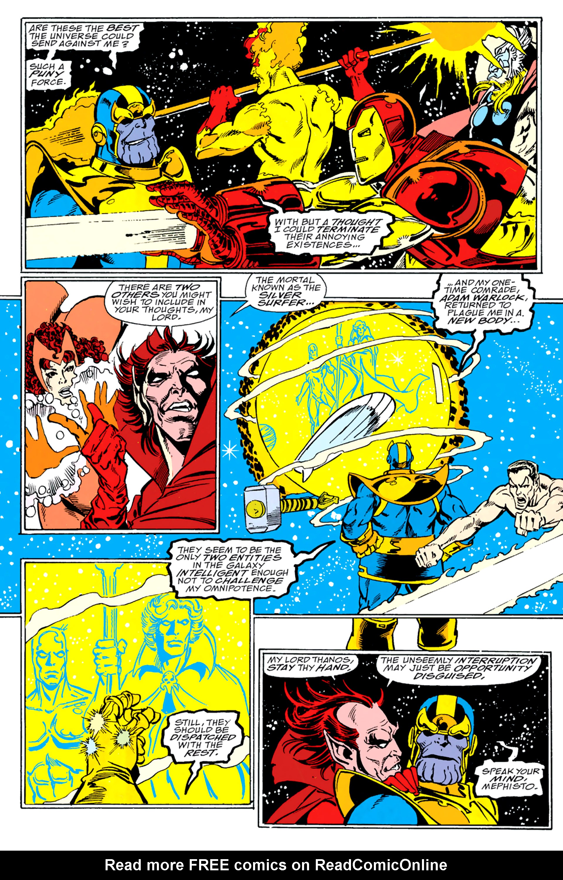 Read online Infinity Gauntlet (1991) comic -  Issue #4 - 6