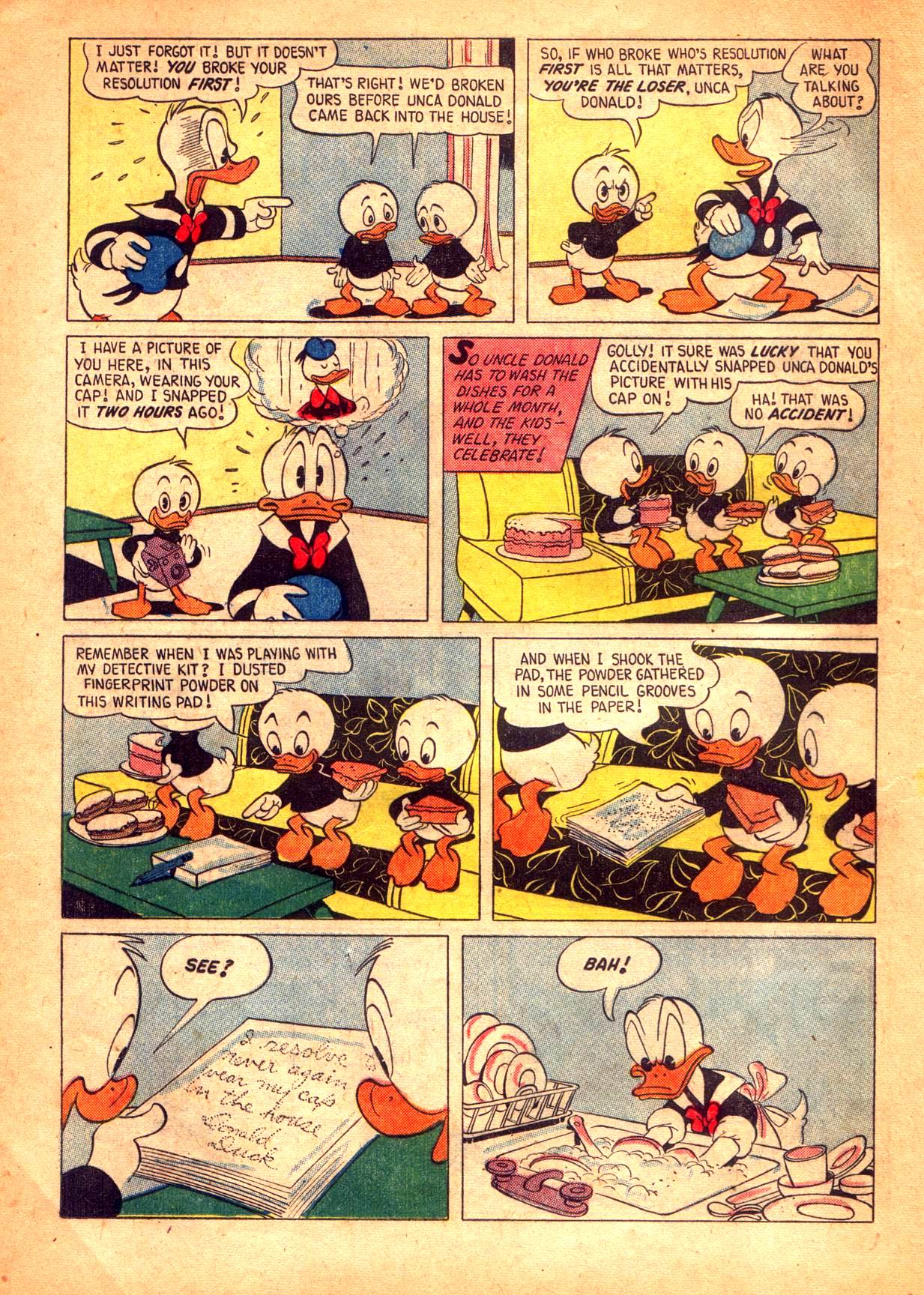 Read online Walt Disney's Comics and Stories comic -  Issue #185 - 12