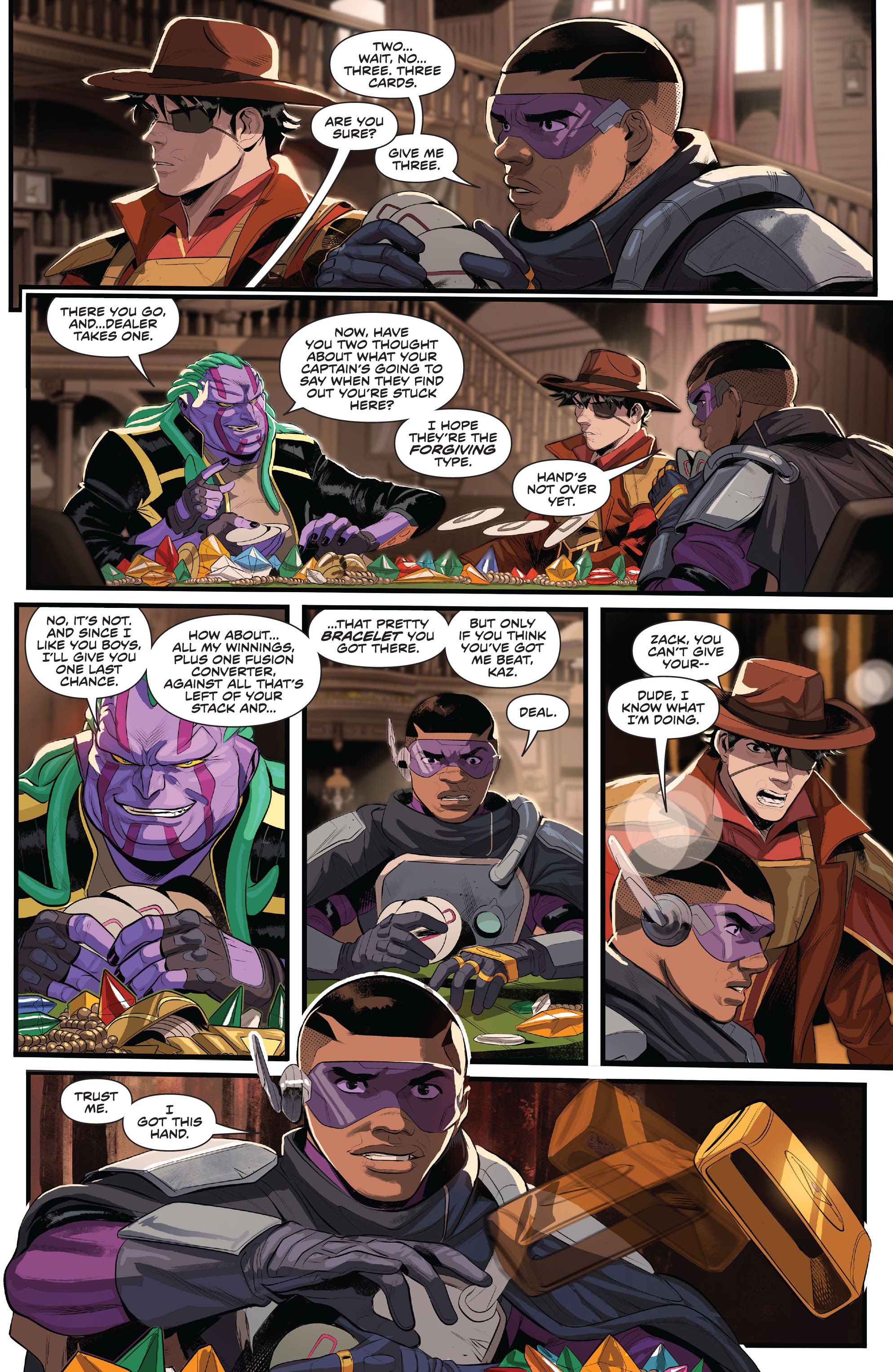 Read online Power Rangers comic -  Issue #5 - 9