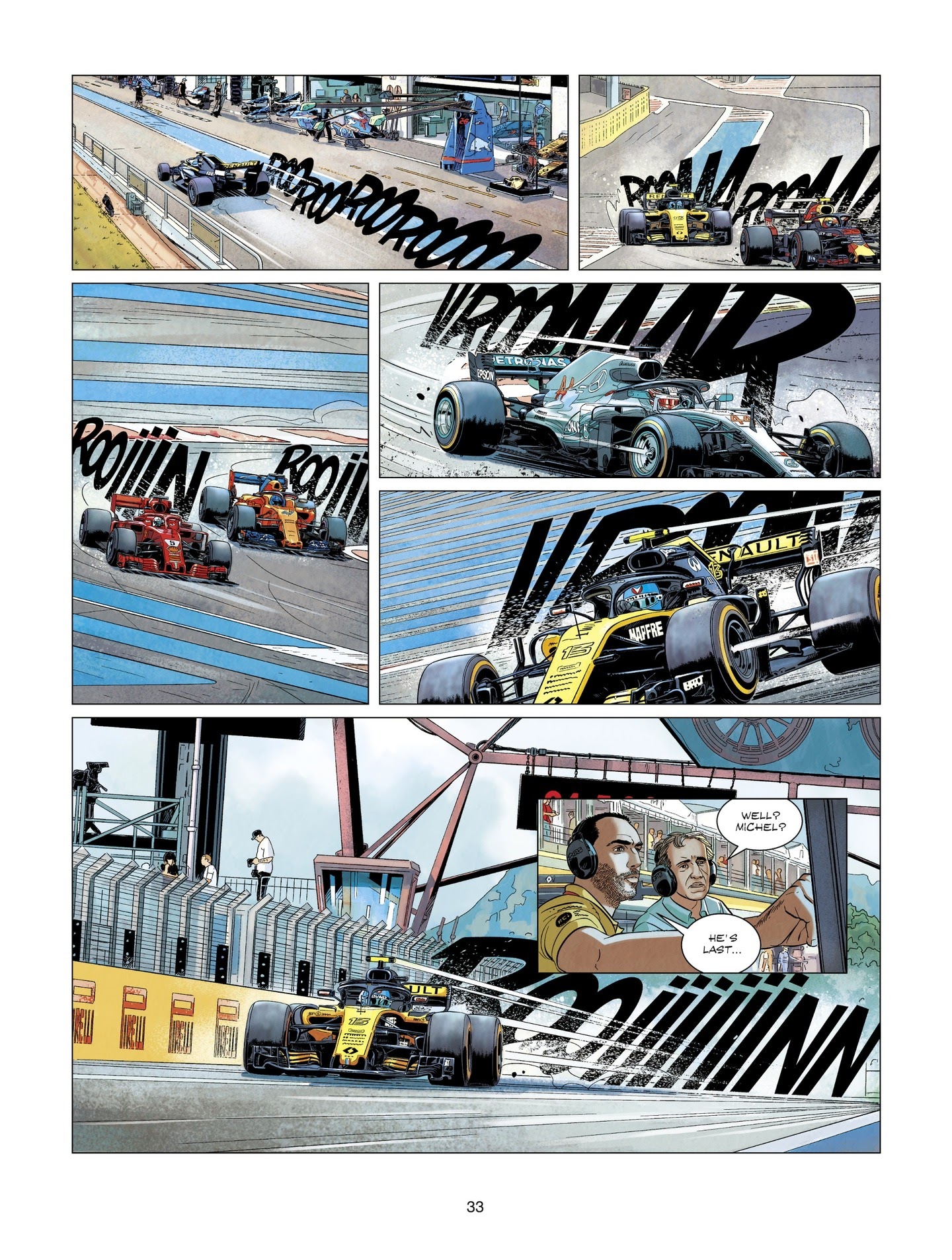 Read online Michel Vaillant comic -  Issue #8 - 33