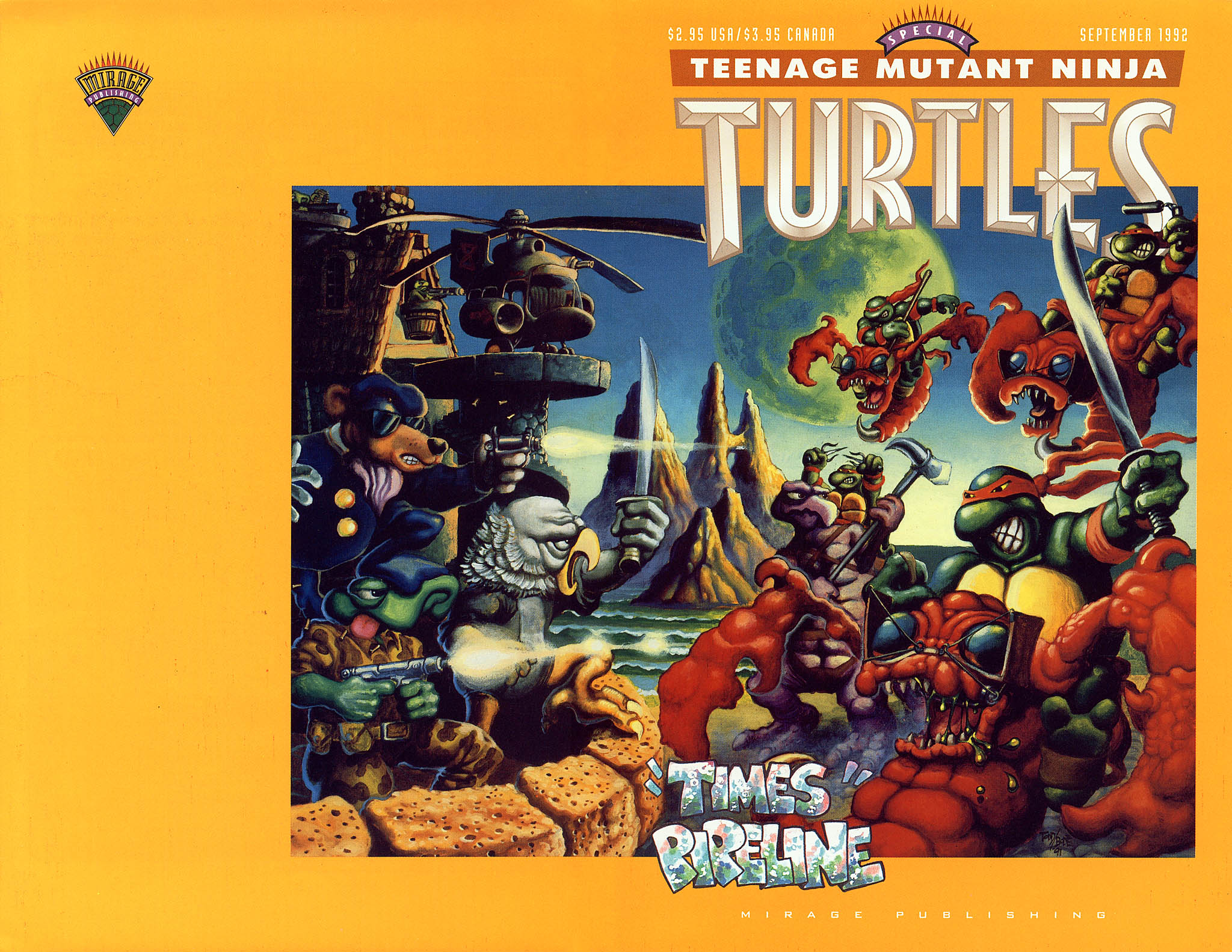 Read online Teenage Mutant Ninja Turtles: "Times" Pipeline comic -  Issue # Full - 1