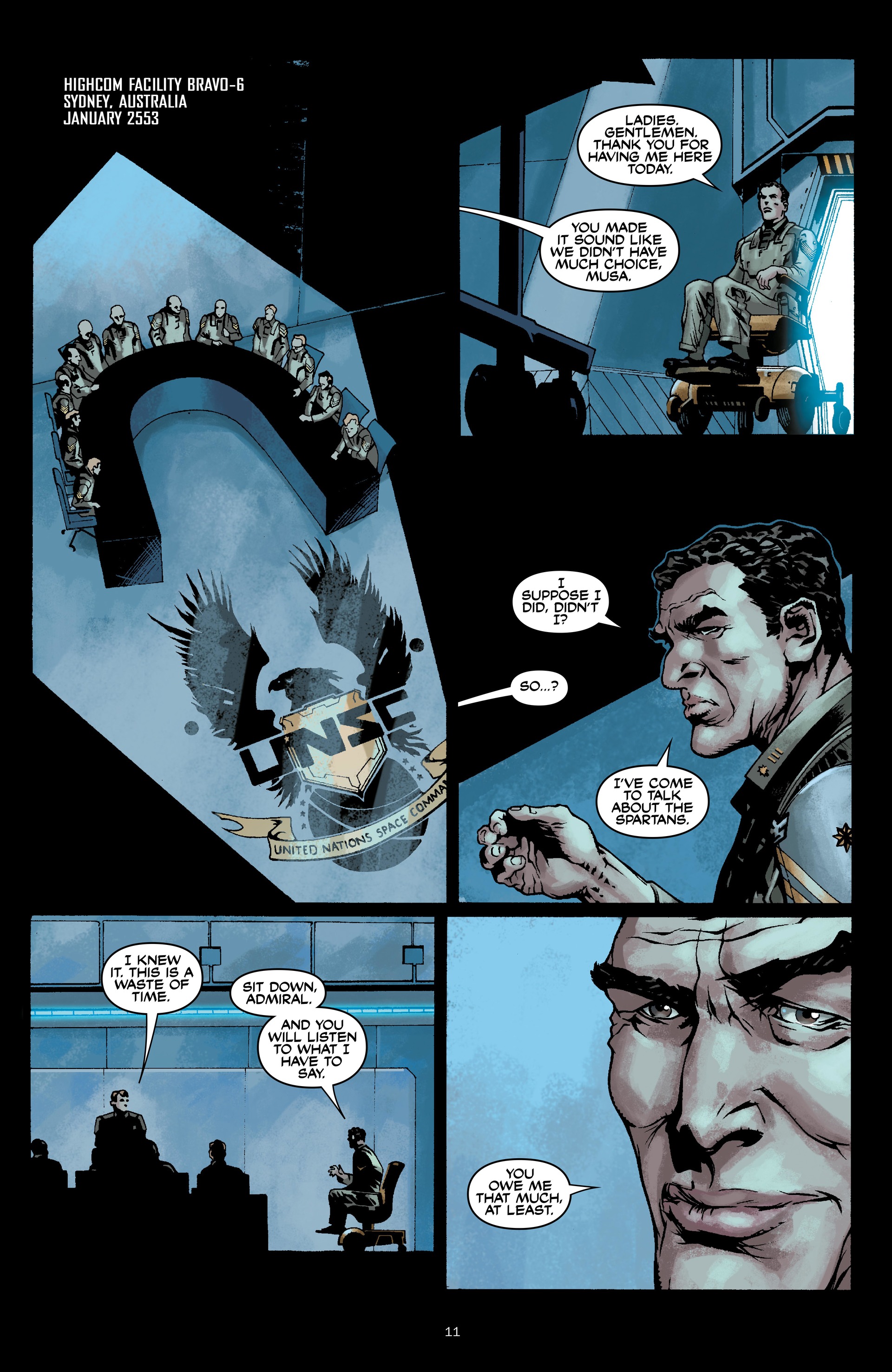 Read online Halo: Initiation and Escalation comic -  Issue # TPB (Part 1) - 13