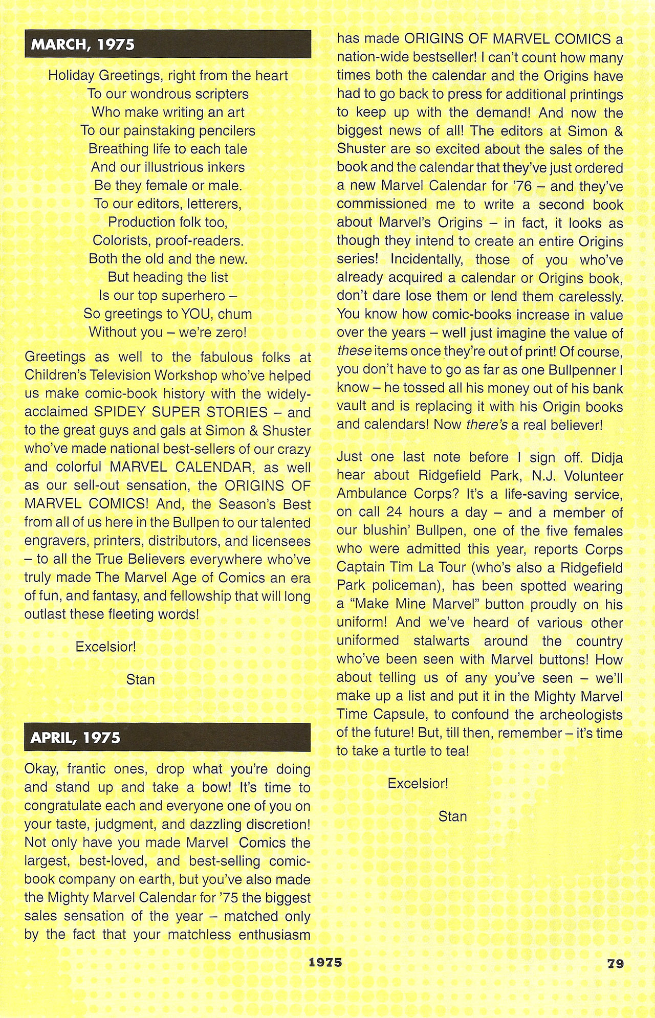 Read online Stan's Soapbox: The Collection comic -  Issue # TPB - 69