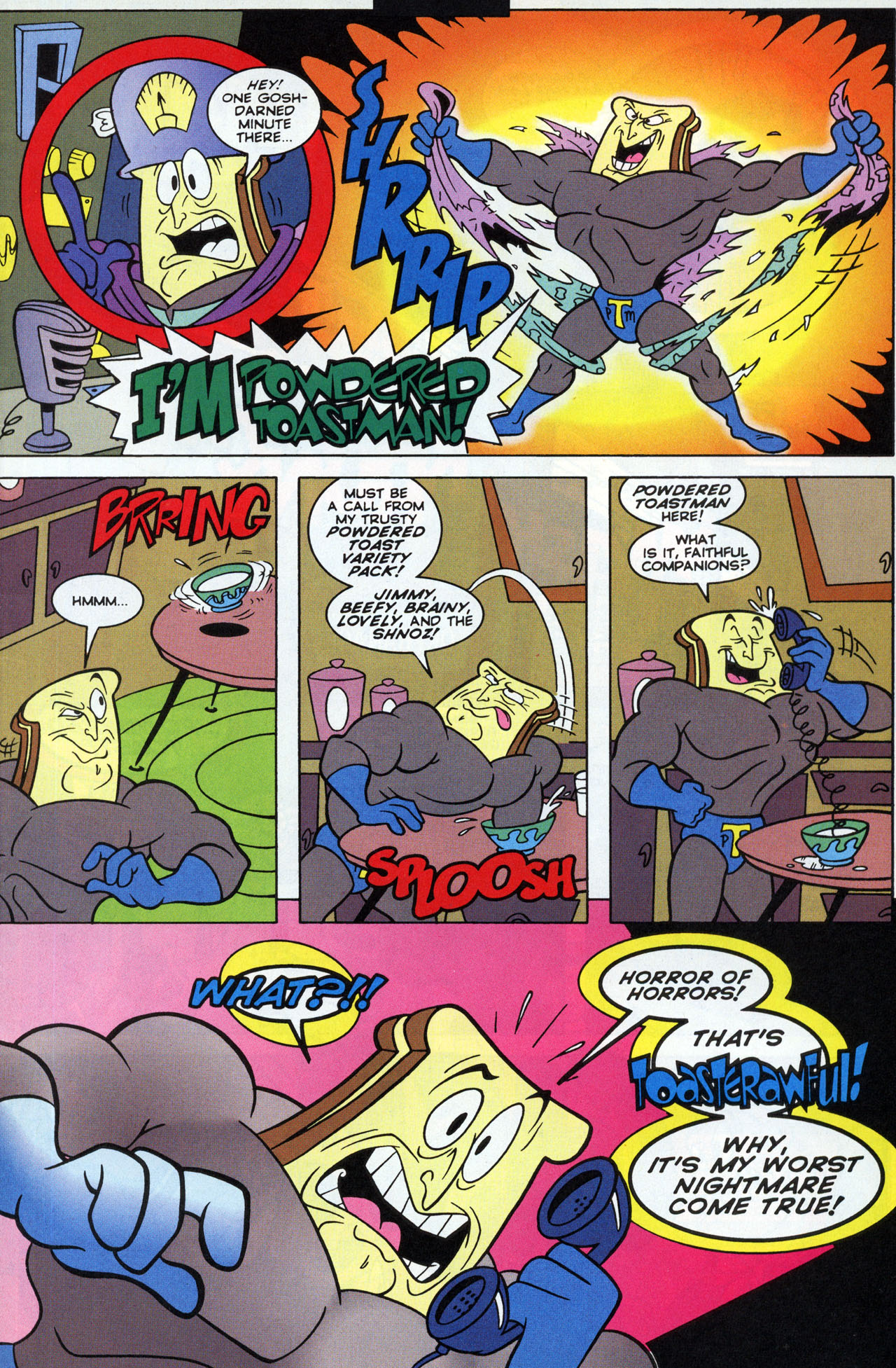 Read online The Ren & Stimpy Show Special: Powdered Toastman's Cereal Serial comic -  Issue # Full - 7