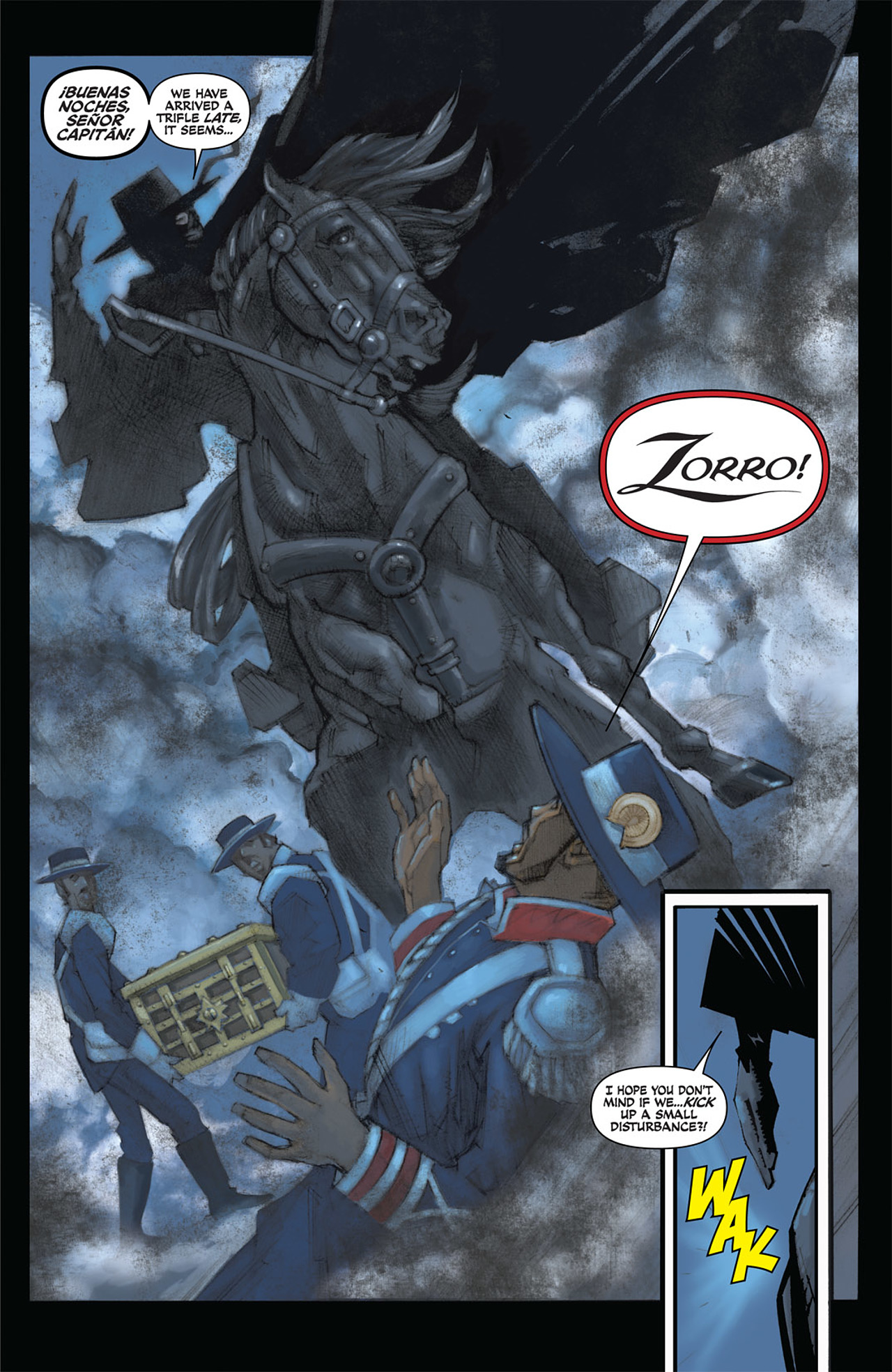 Read online Zorro Rides Again comic -  Issue #8 - 7