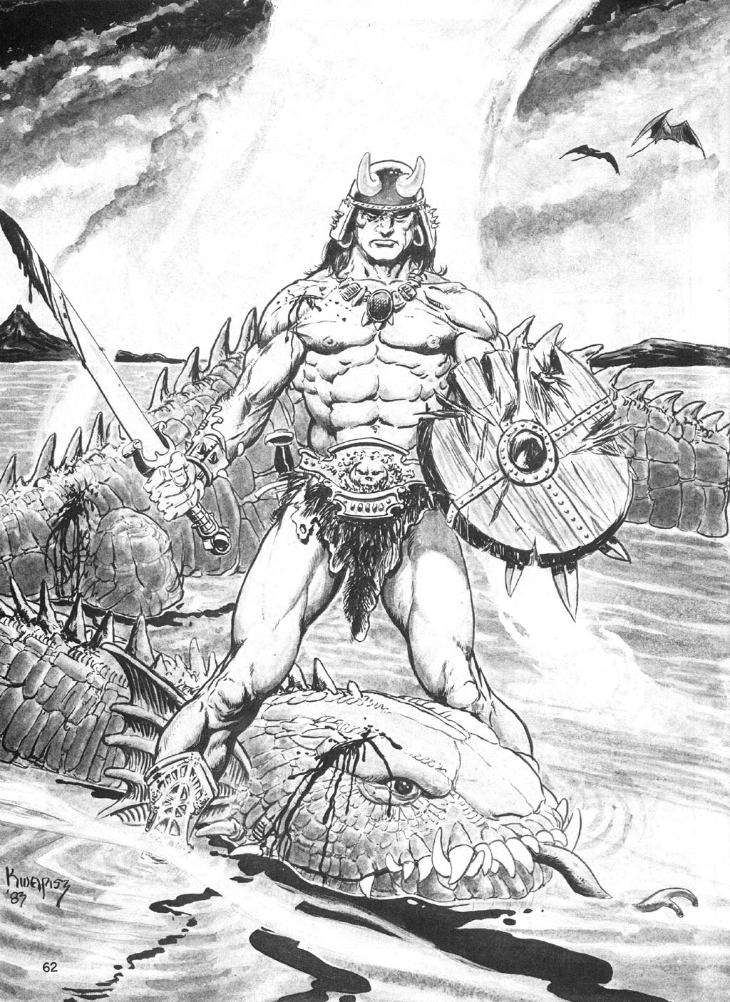 Read online The Savage Sword Of Conan comic -  Issue #96 - 62