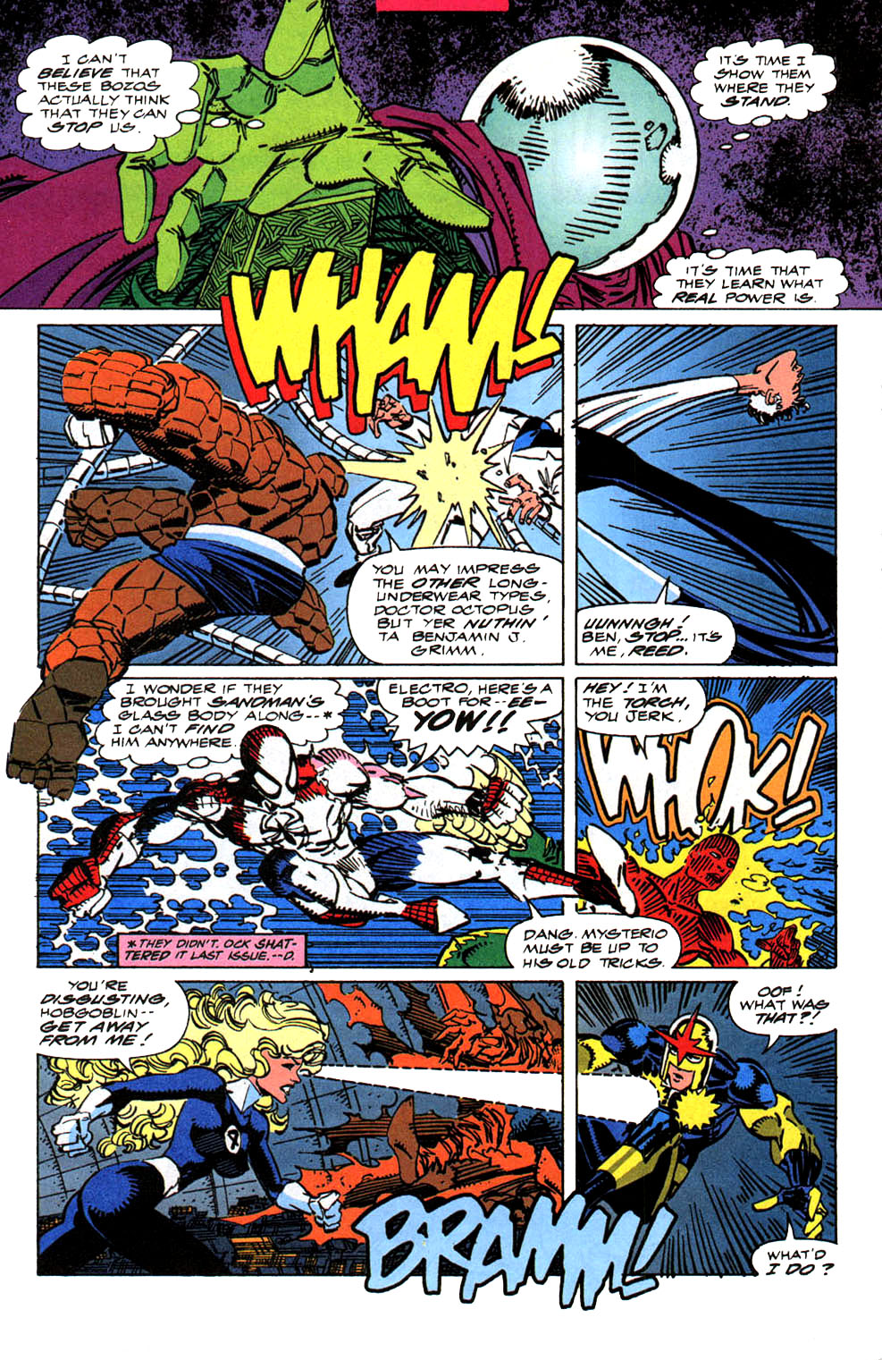 Read Online Spider Man 1990 Comic Issue 23 Confrontation