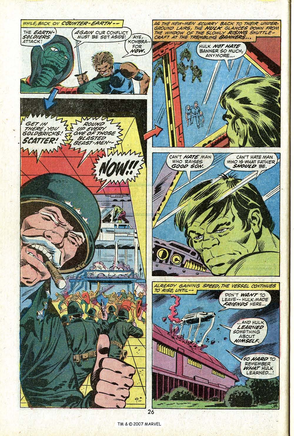 Read online The Incredible Hulk (1968) comic -  Issue #158 - 28