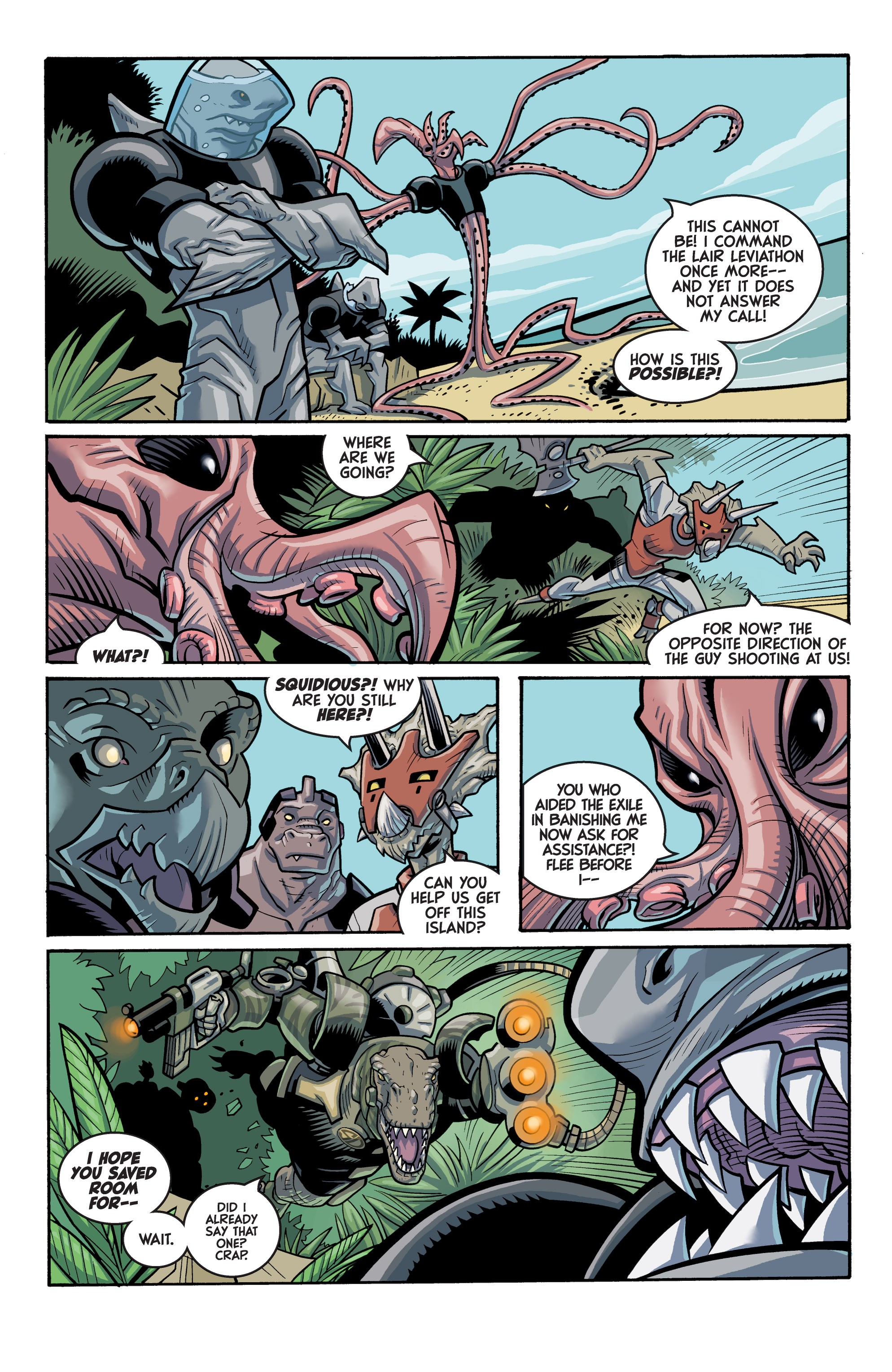 Read online Super Dinosaur (2011) comic -  Issue #11 - 12