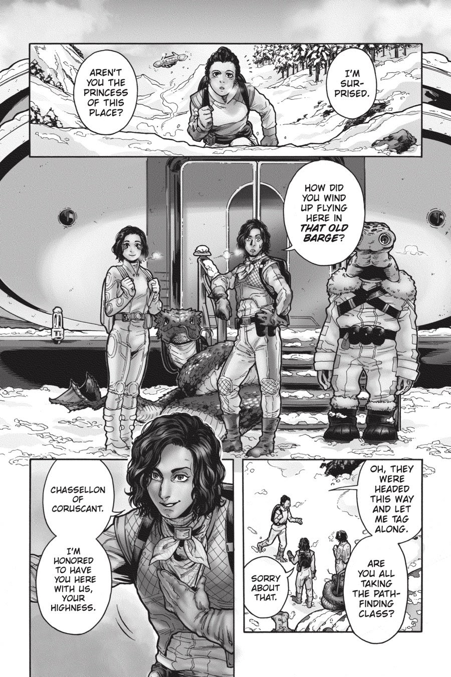 Read online Star Wars Leia, Princess of Alderaan comic -  Issue # TPB 1 (Part 2) - 4
