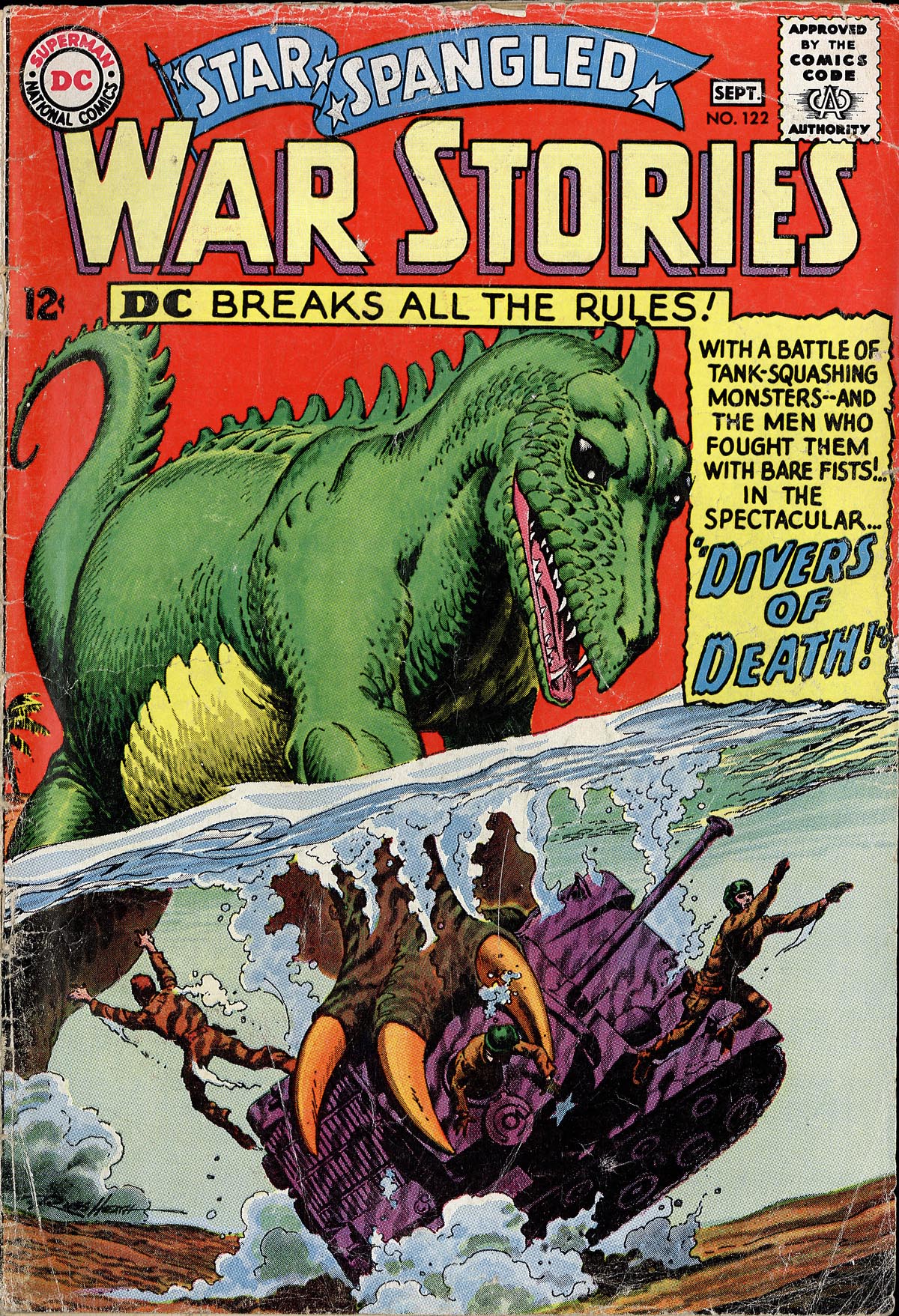 Read online Star Spangled War Stories (1952) comic -  Issue #122 - 1