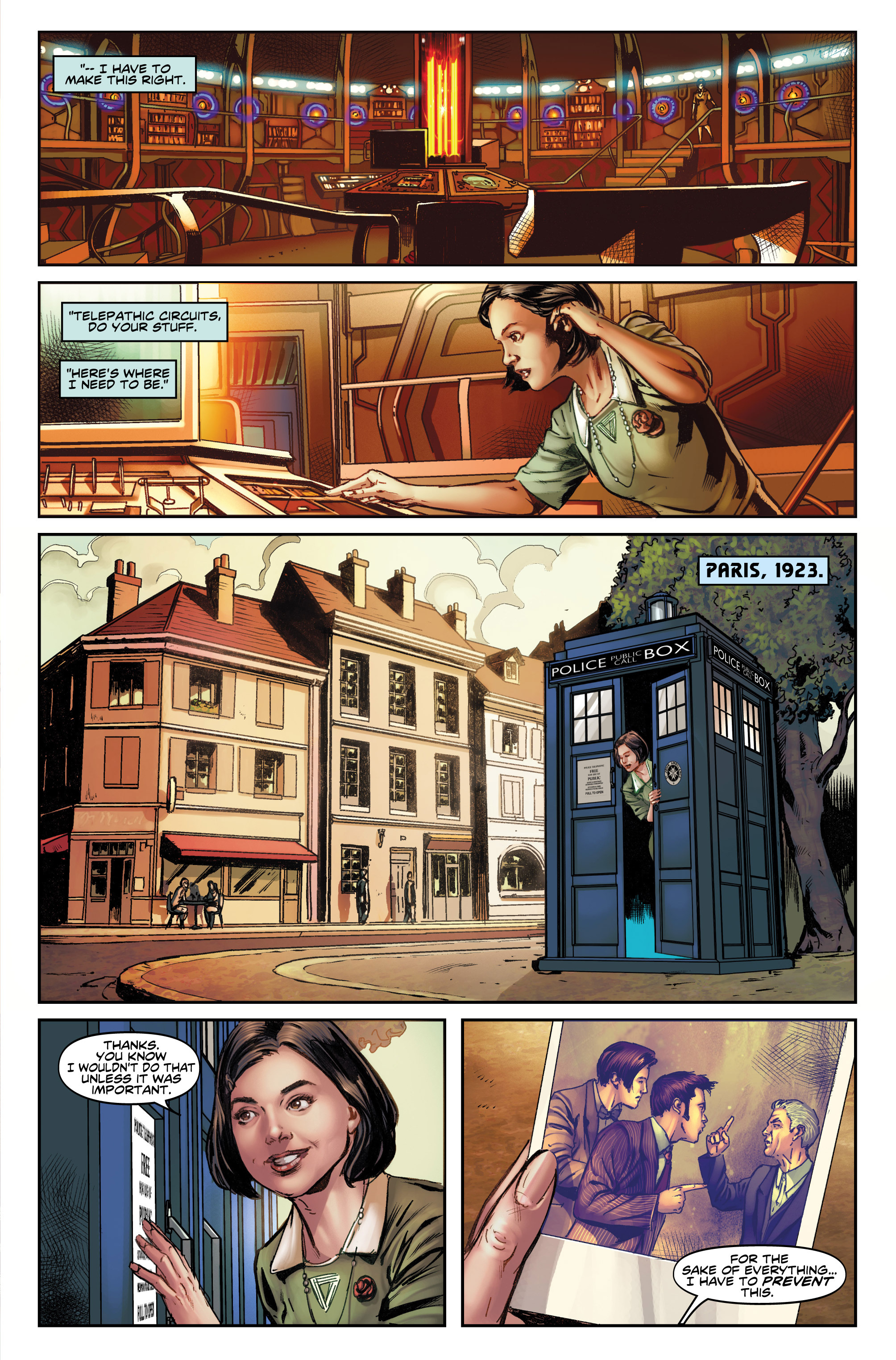 Read online Doctor Who Event 2015: Four Doctors comic -  Issue #1 - 13