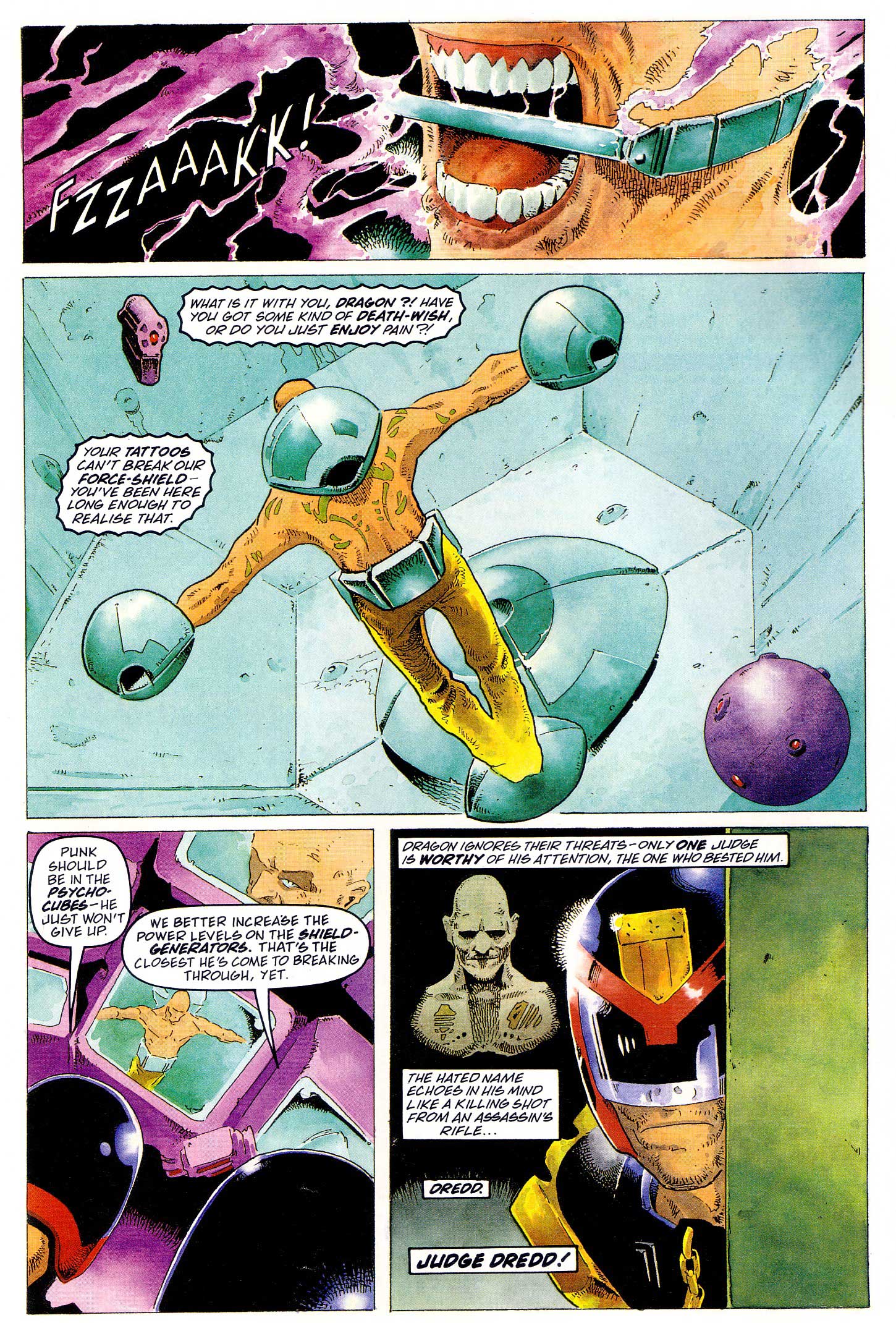 Read online Judge Dredd Lawman of the Future comic -  Issue #14 - 25